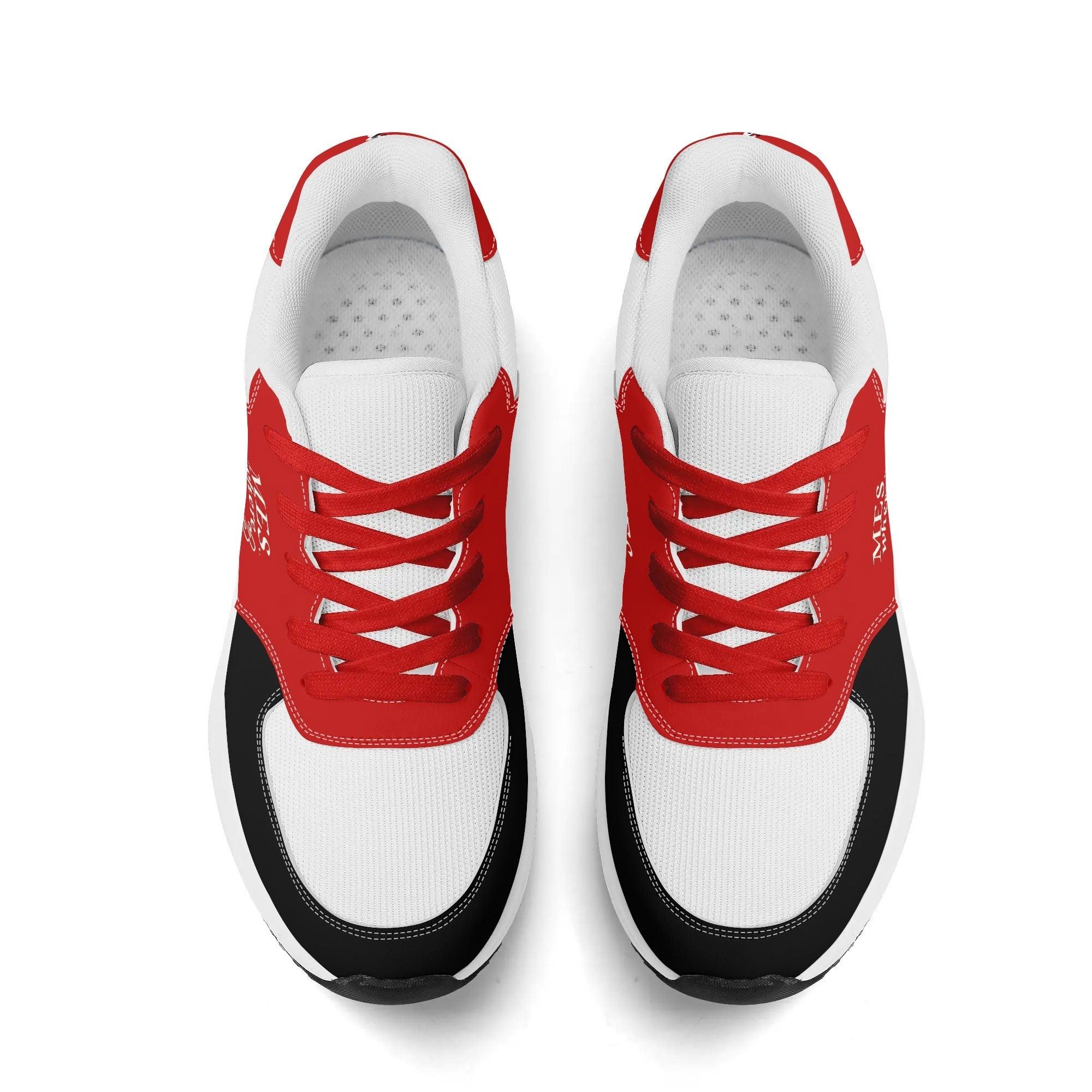 Adult Lightweight Brand Low Top Mesh and PU Platform Athletic Shoes WIth Personalized Logo /Name - MES...Where