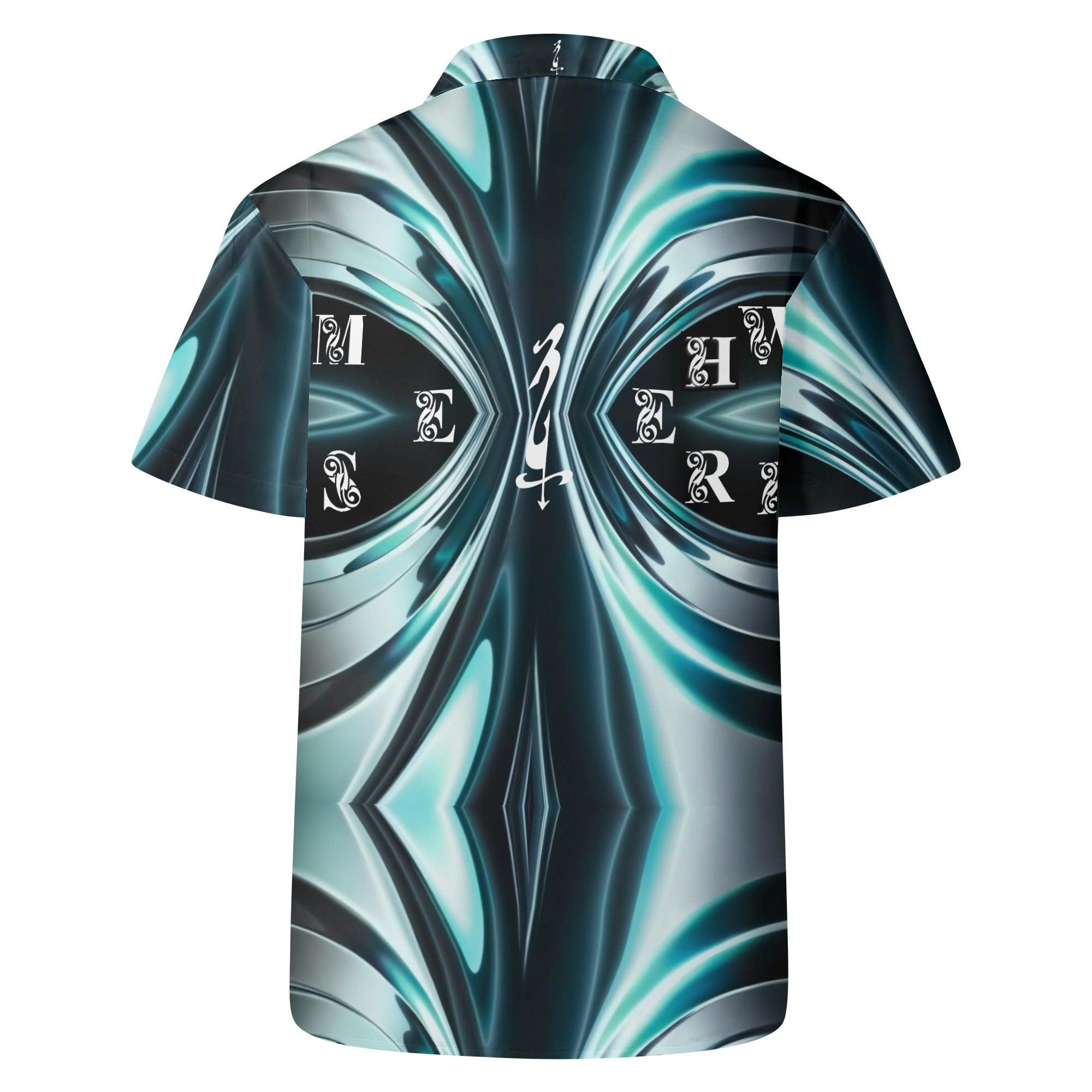 Mens All Over Print Casual Hawaiian Shirt - MES...Where