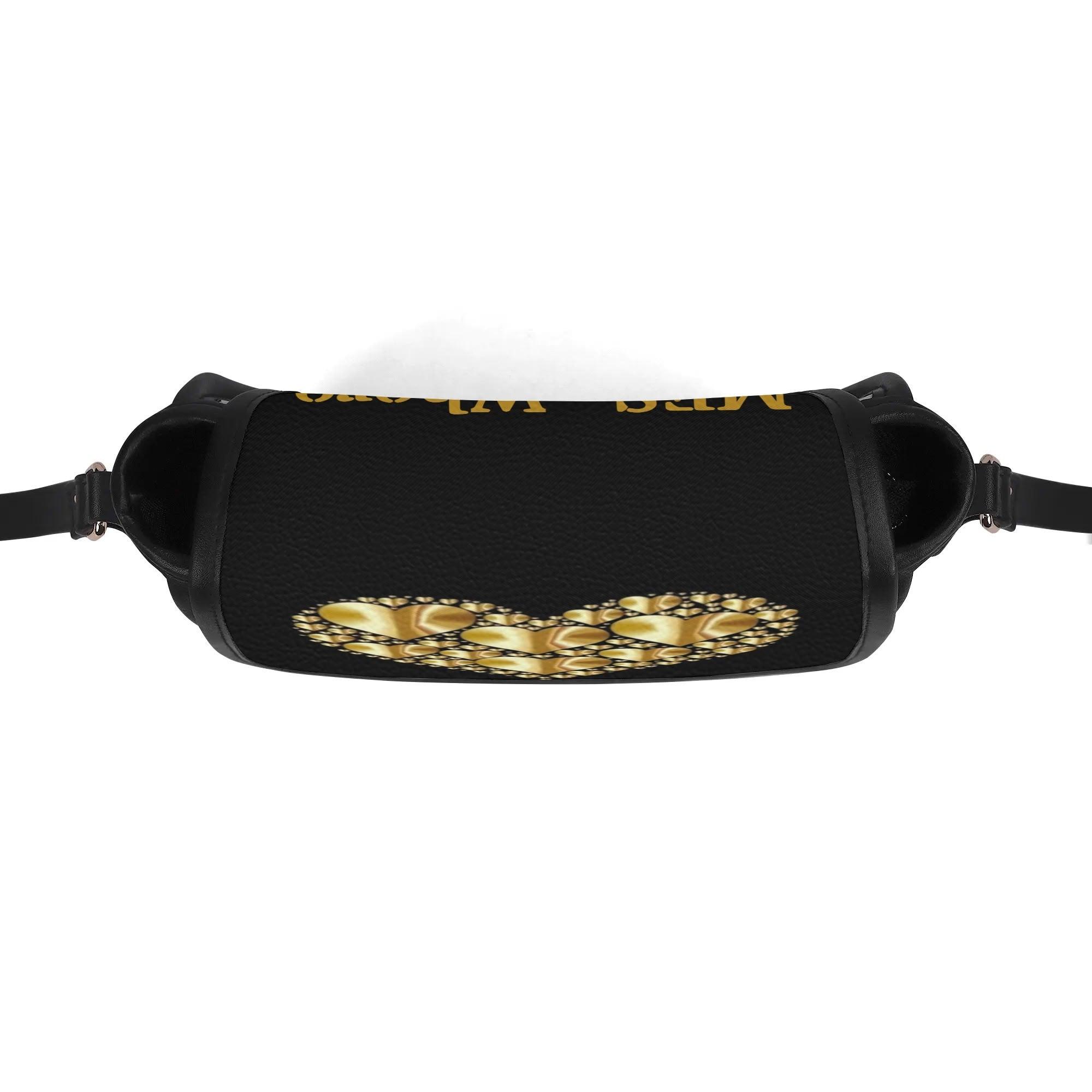 Women's Leather Saddle Bag - MES...Where