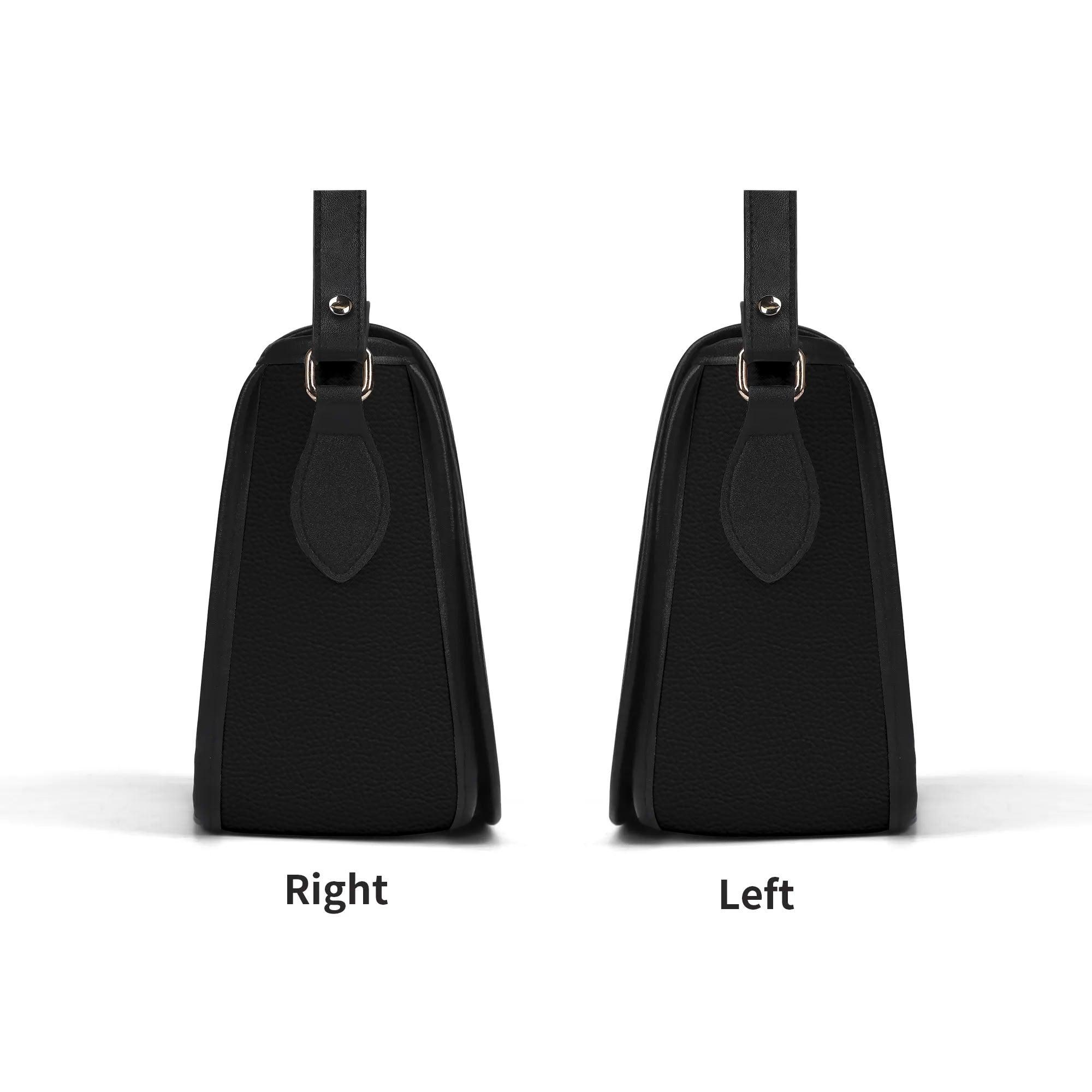 Women's Leather Saddle Bag - MES...Where
