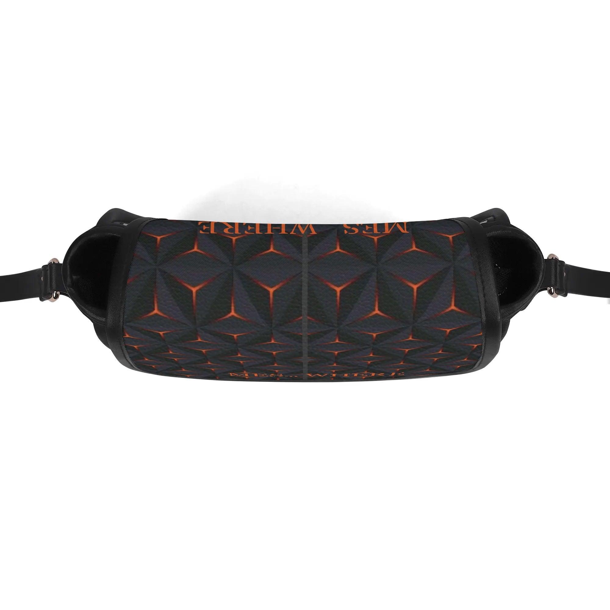 Women's Leather Saddle Bag - MES...Where