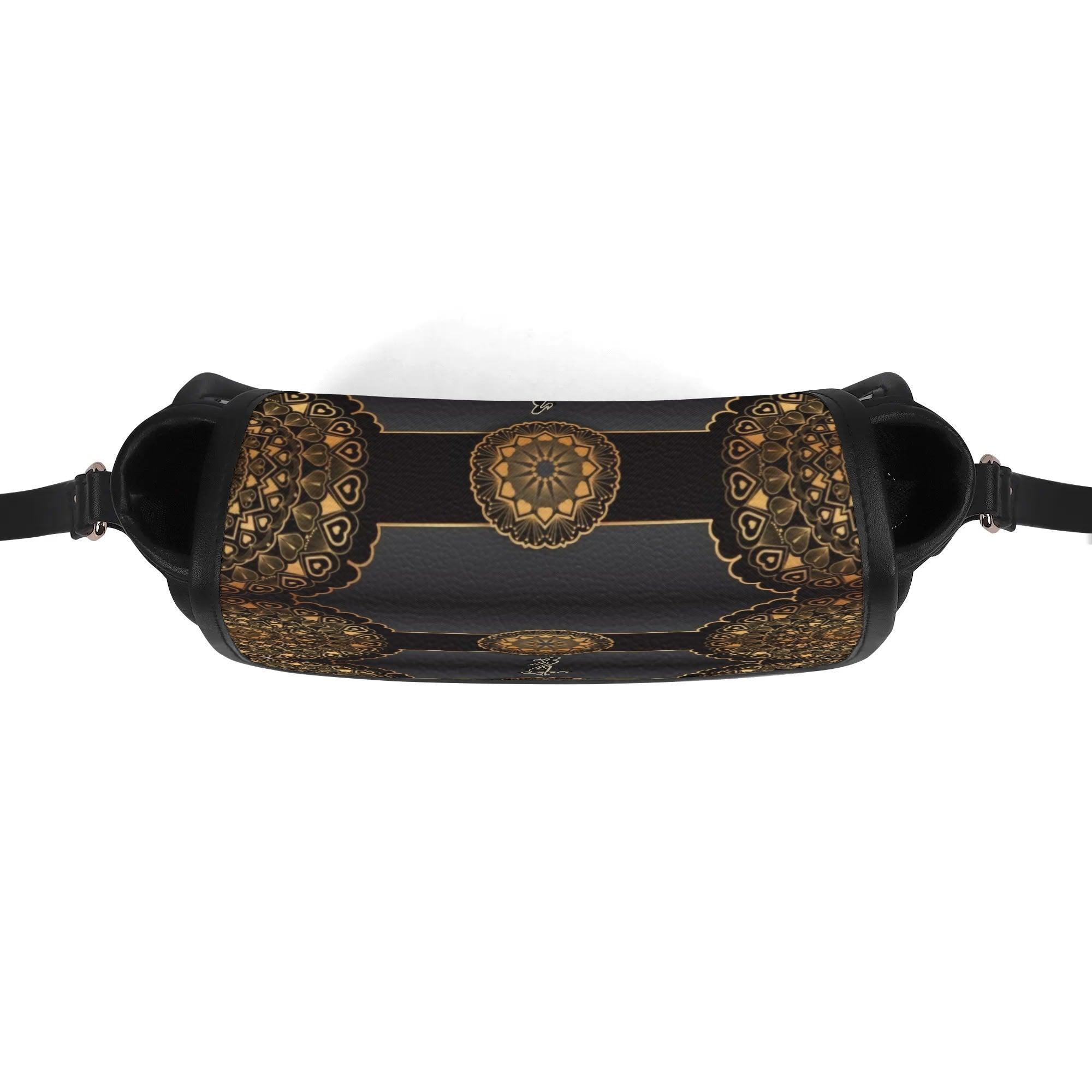 Women's Leather Saddle Bag - MES...Where
