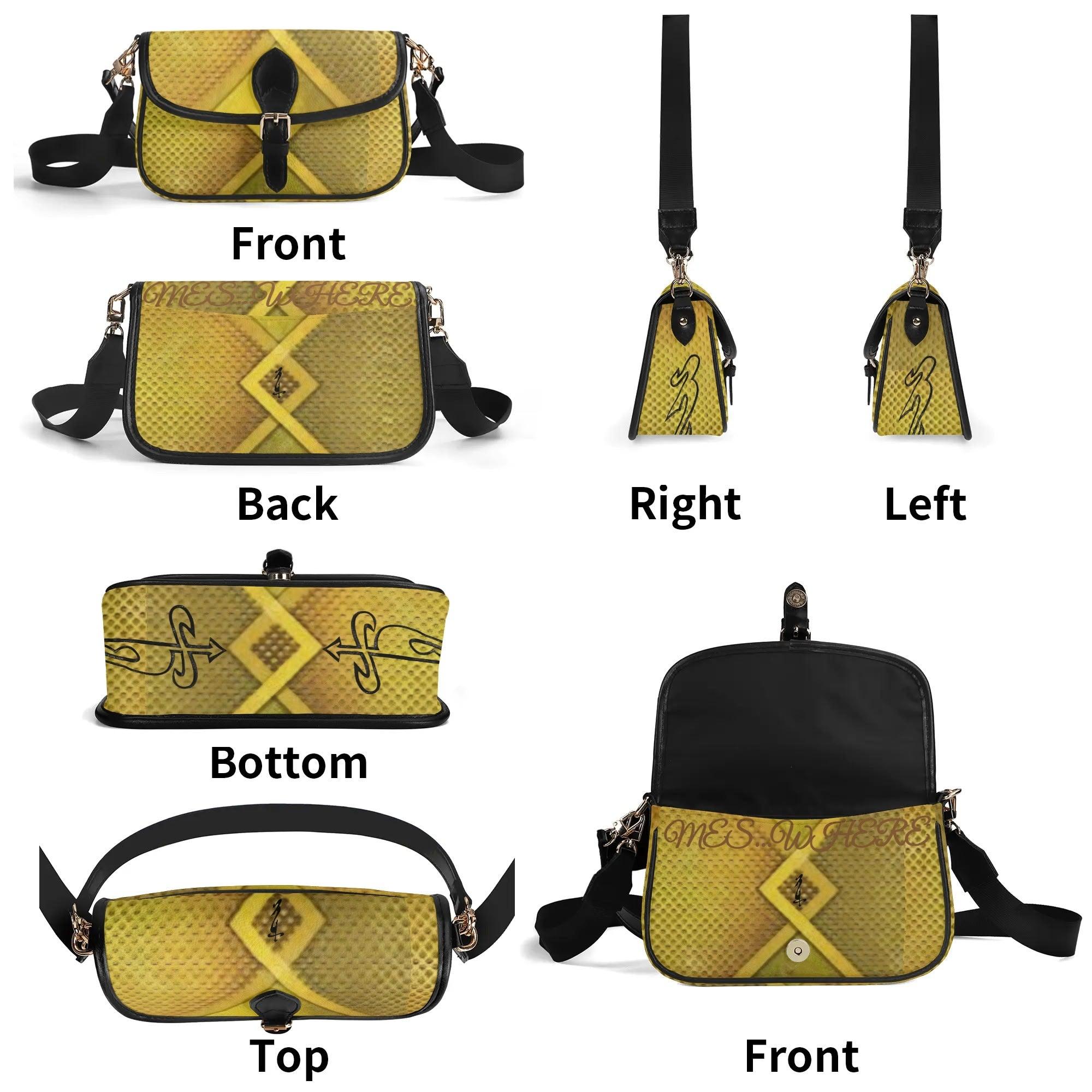 Women's Chain Crossbody Square Bag - MES...Where
