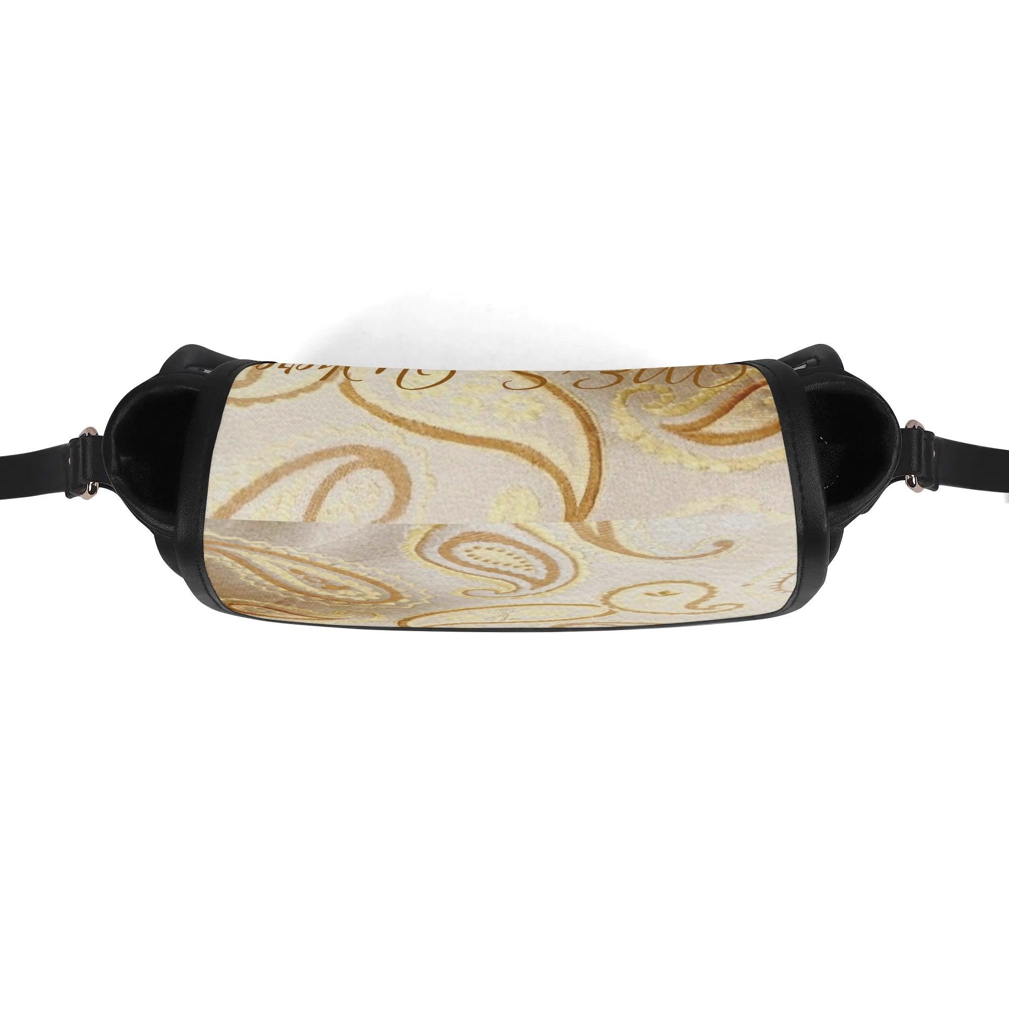 Women's Leather Saddle Bag - MES...Where
