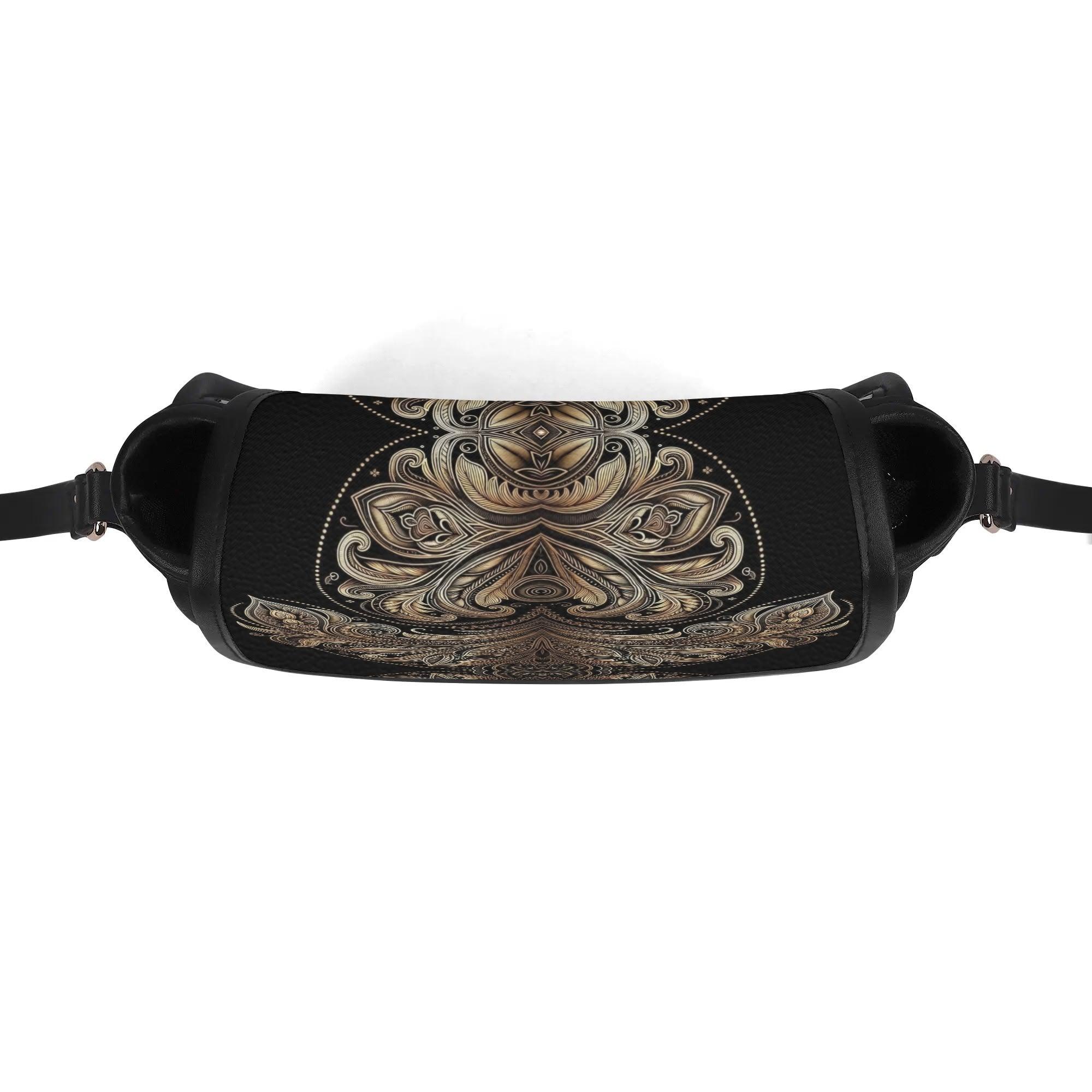 Women's Leather Saddle Bag - MES...Where