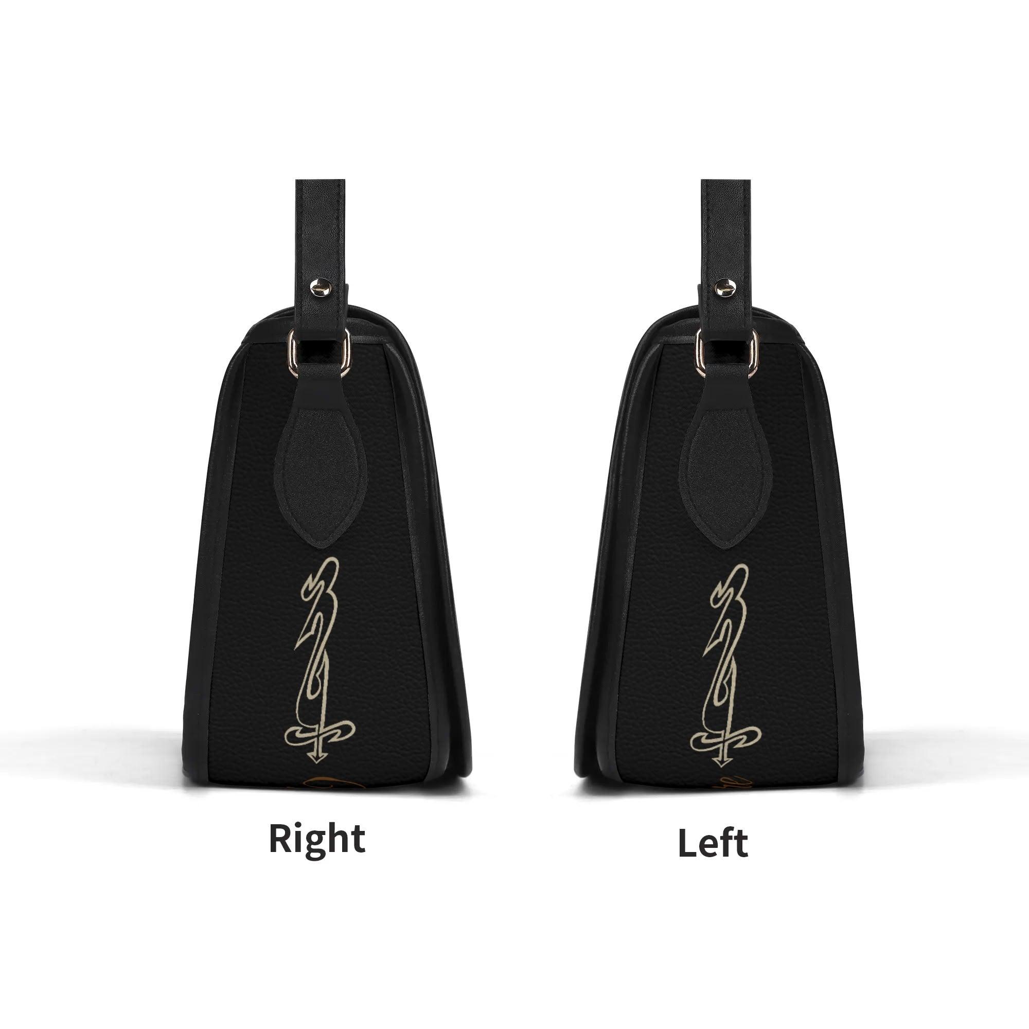 Women's Leather Saddle Bag - MES...Where