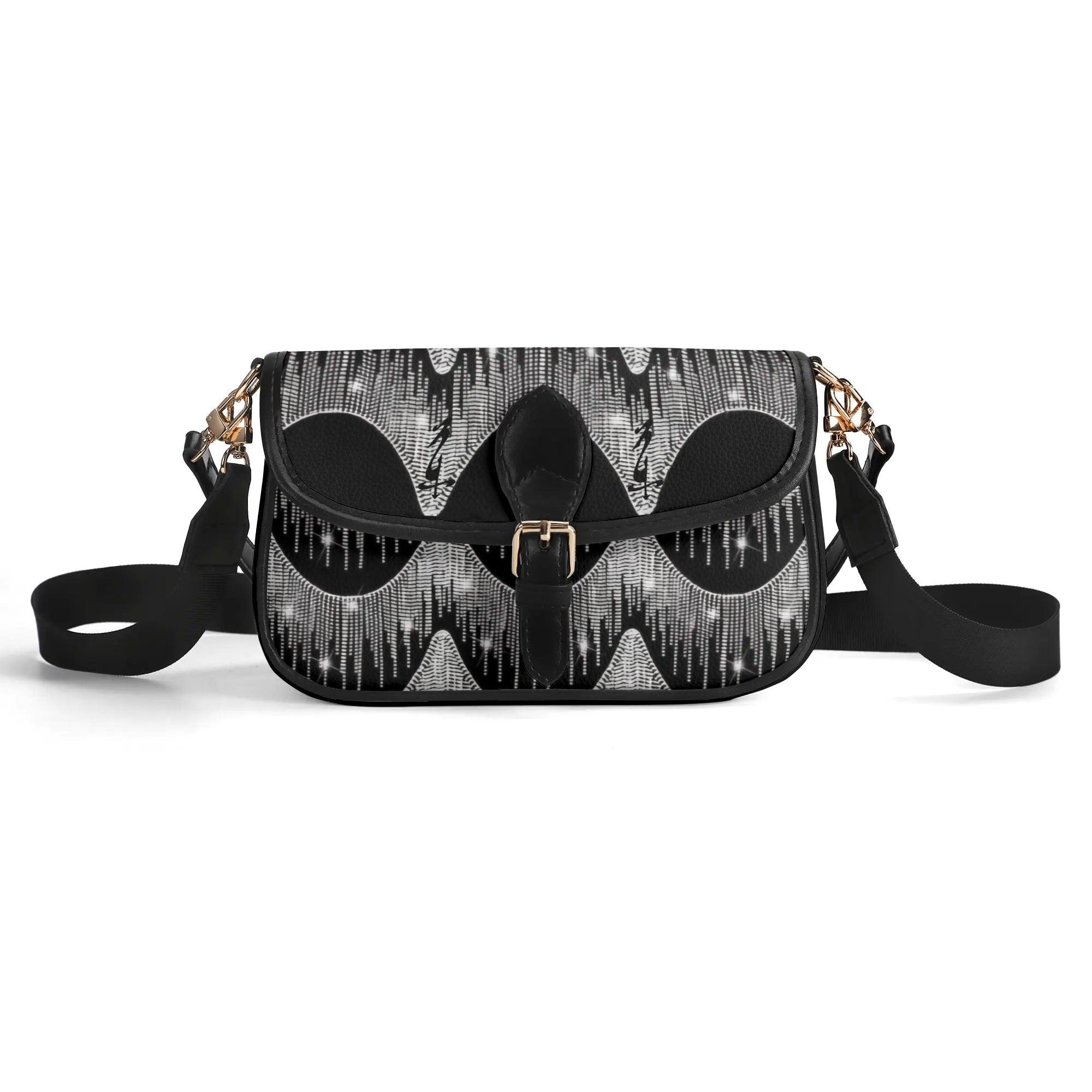 Women's Crossbody Square Bag With Chain - MES...Where