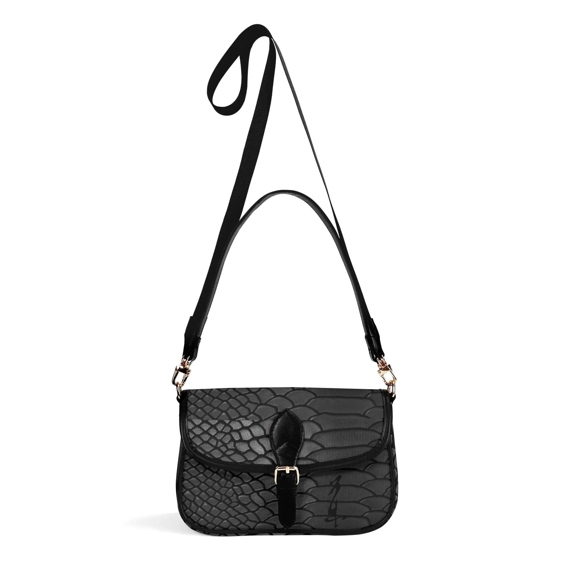 Women's Leather With Chain Crossbody Square Bag - MES...Where