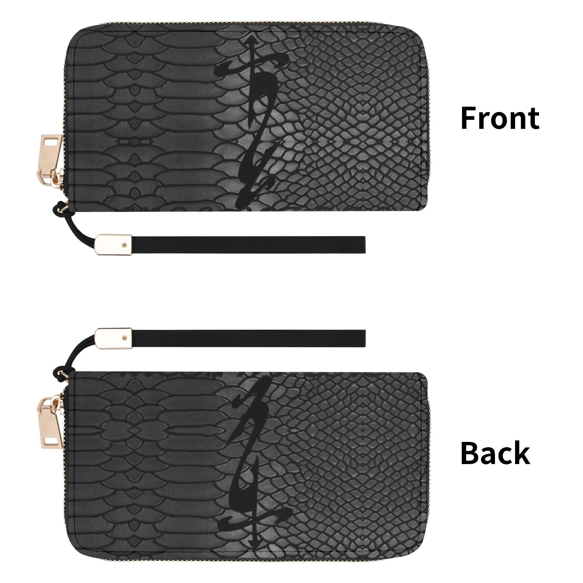 Clutch Leather Zipper Wallet - MES...Where