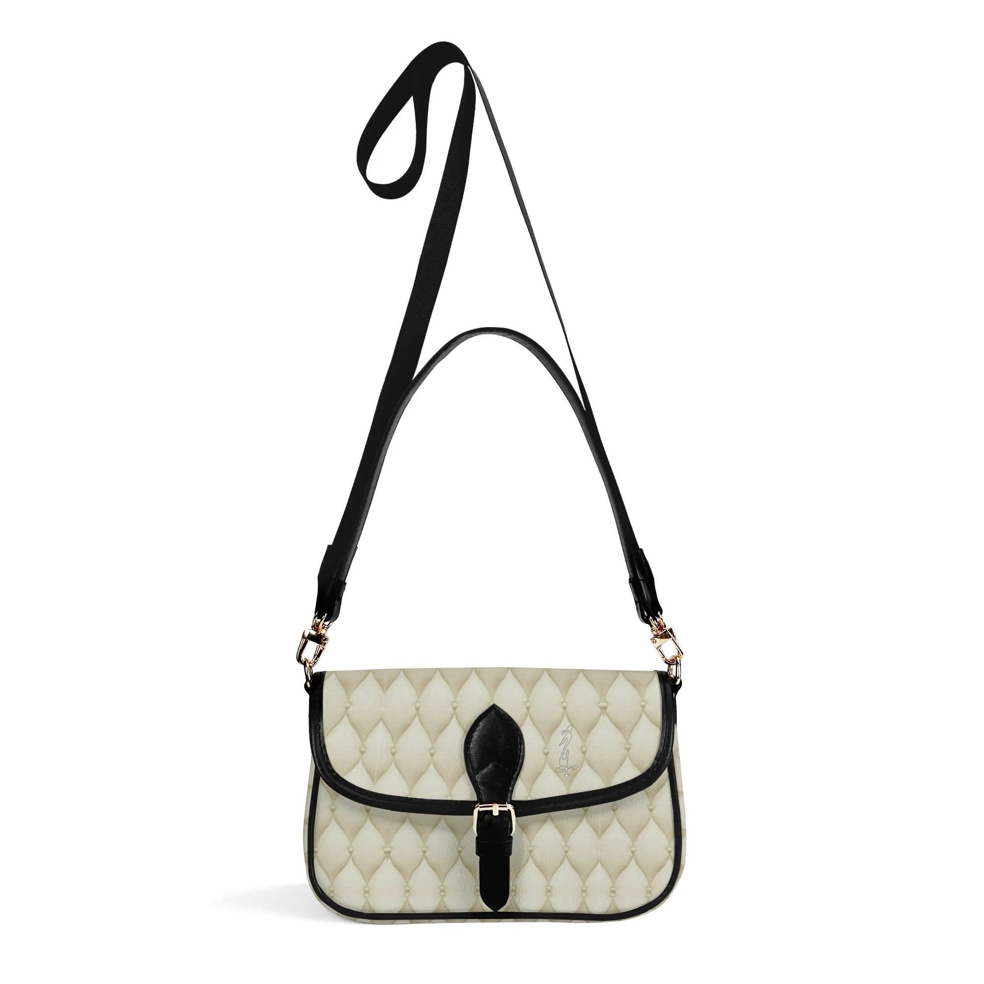 Women's Leather With Chain Crossbody Square Bag - MES...Where