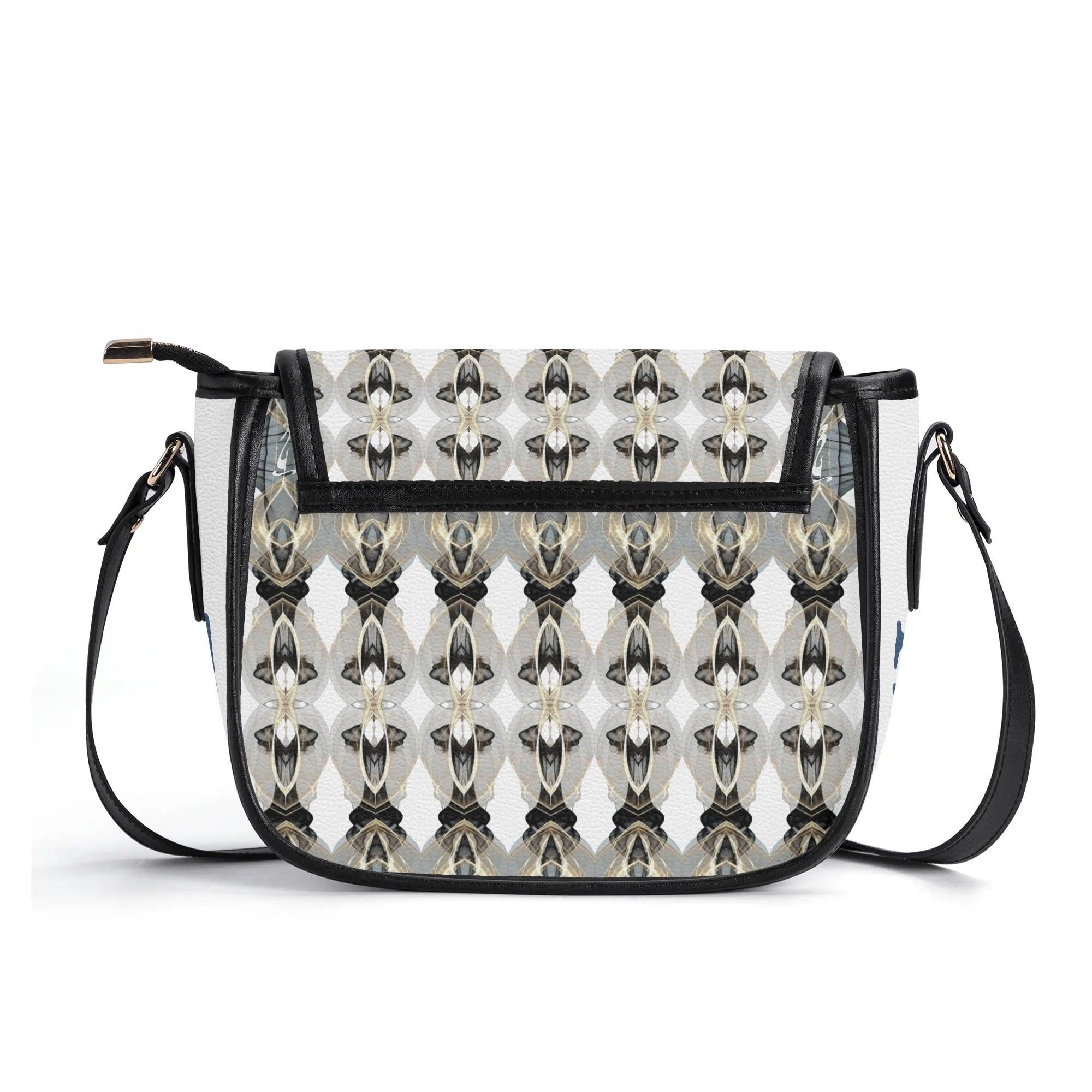 Women's Leather Saddle Bag - MES...Where