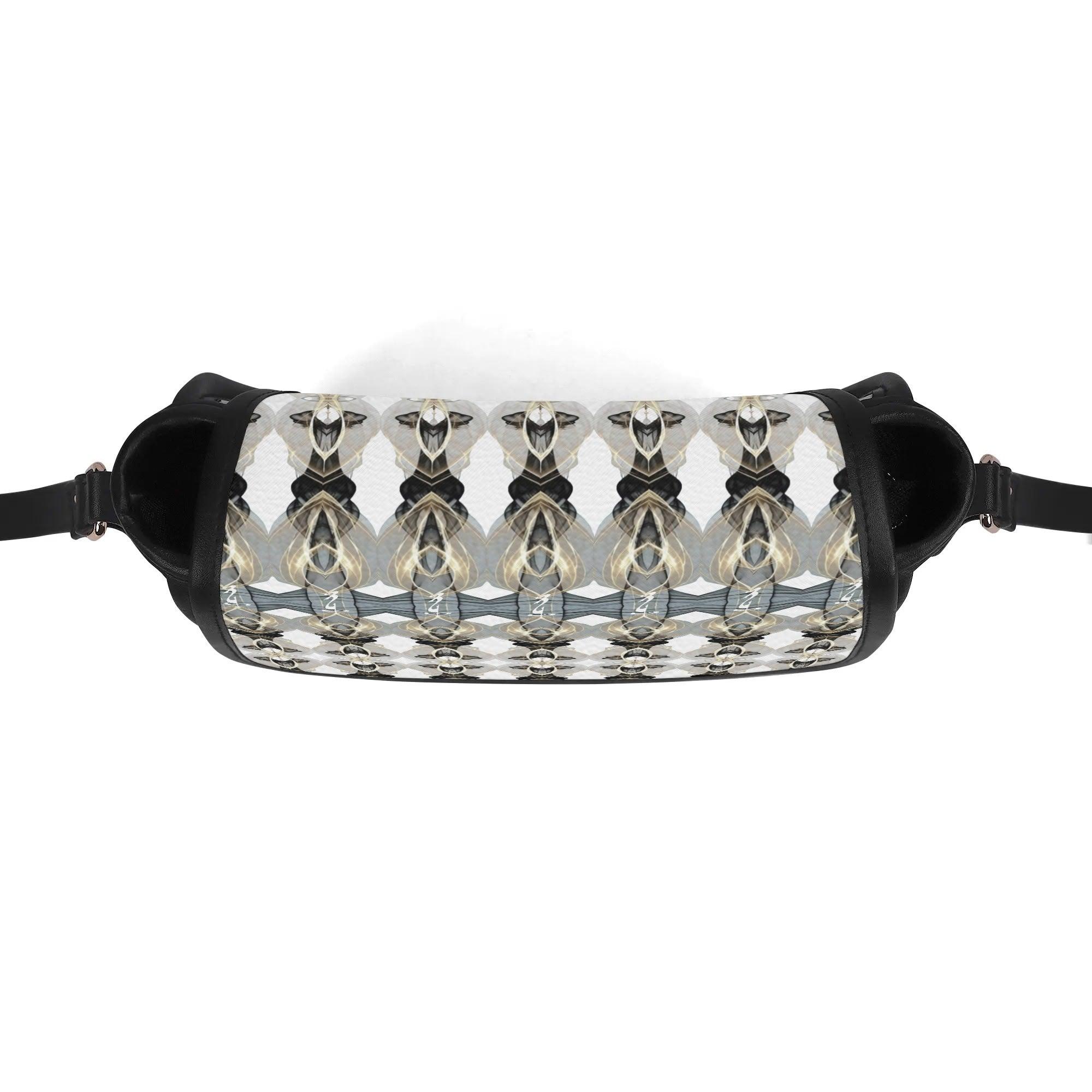 Women's Leather Saddle Bag - MES...Where