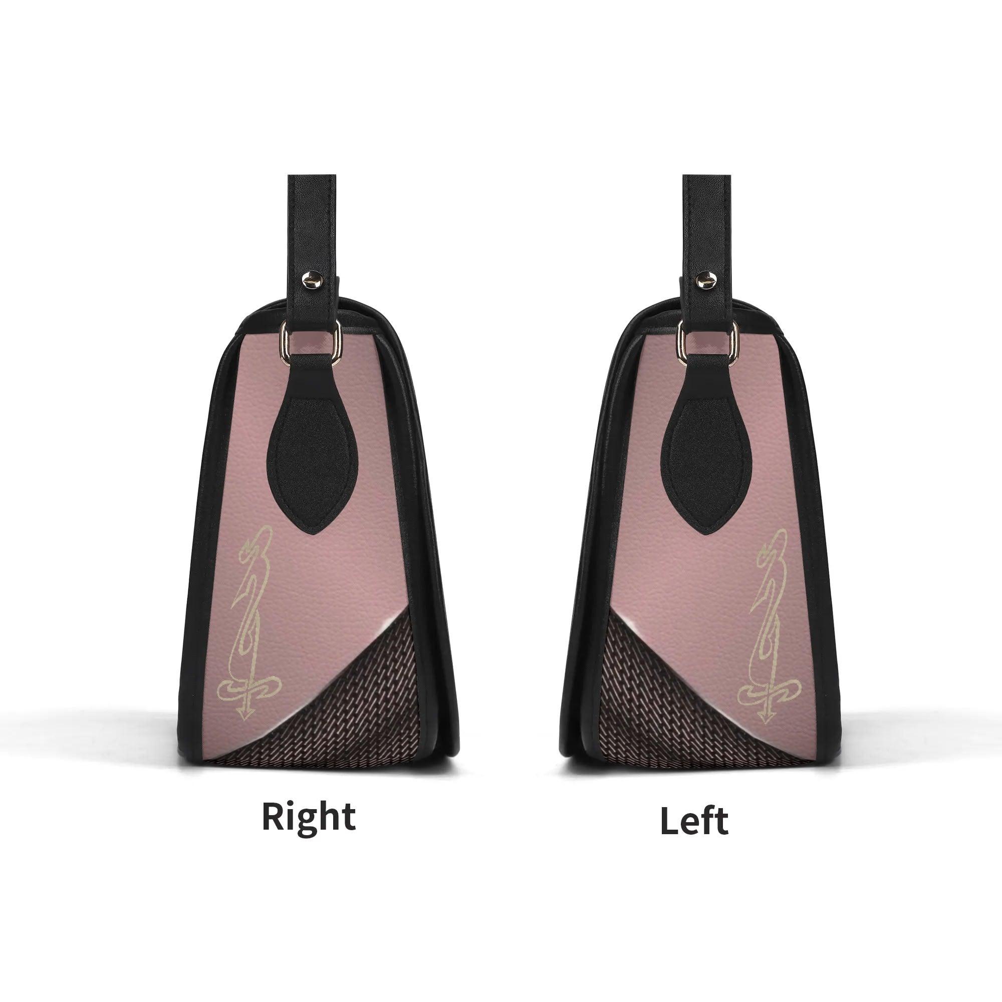 Women's Leather Saddle Bag - MES...Where