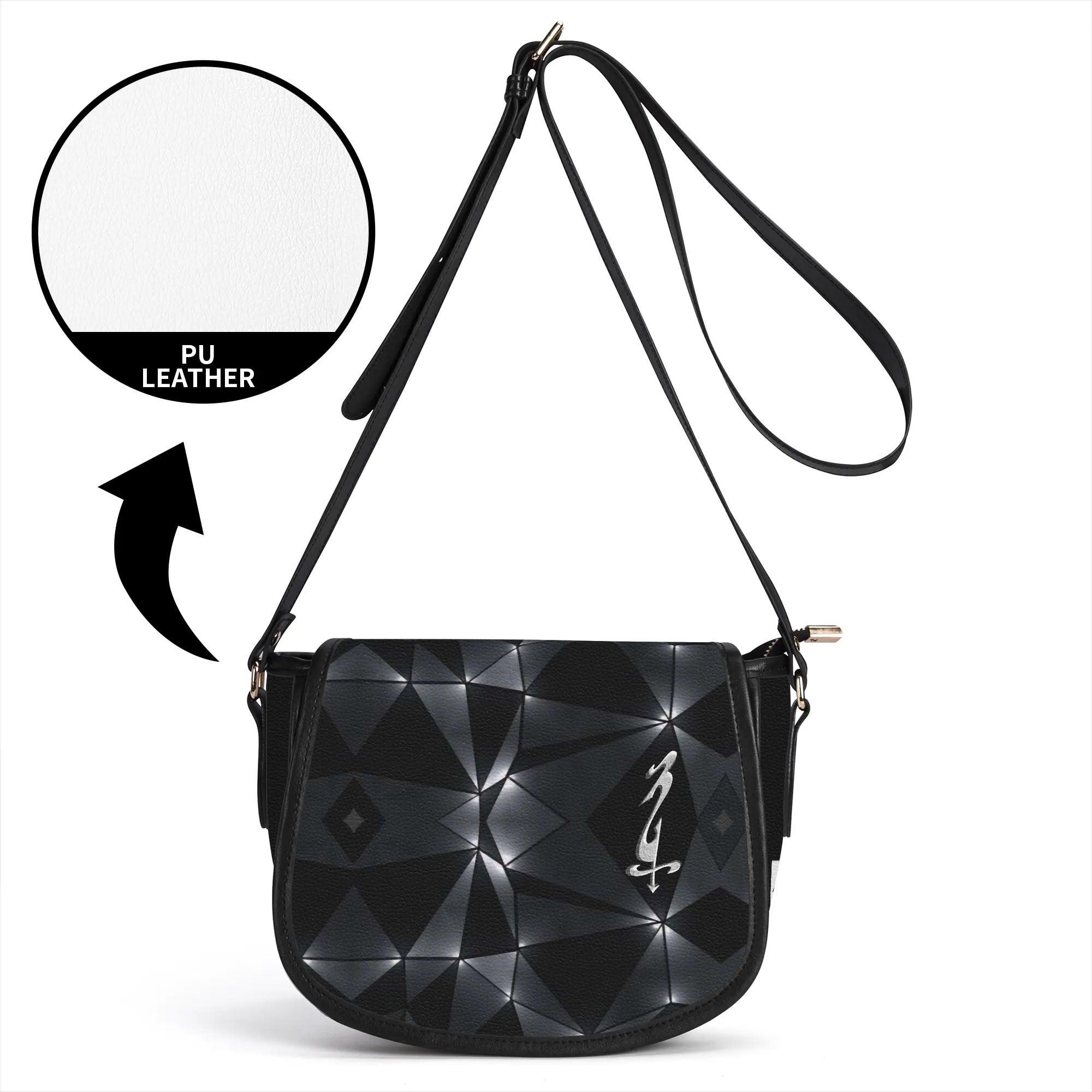 Women's Leather Saddle Bag