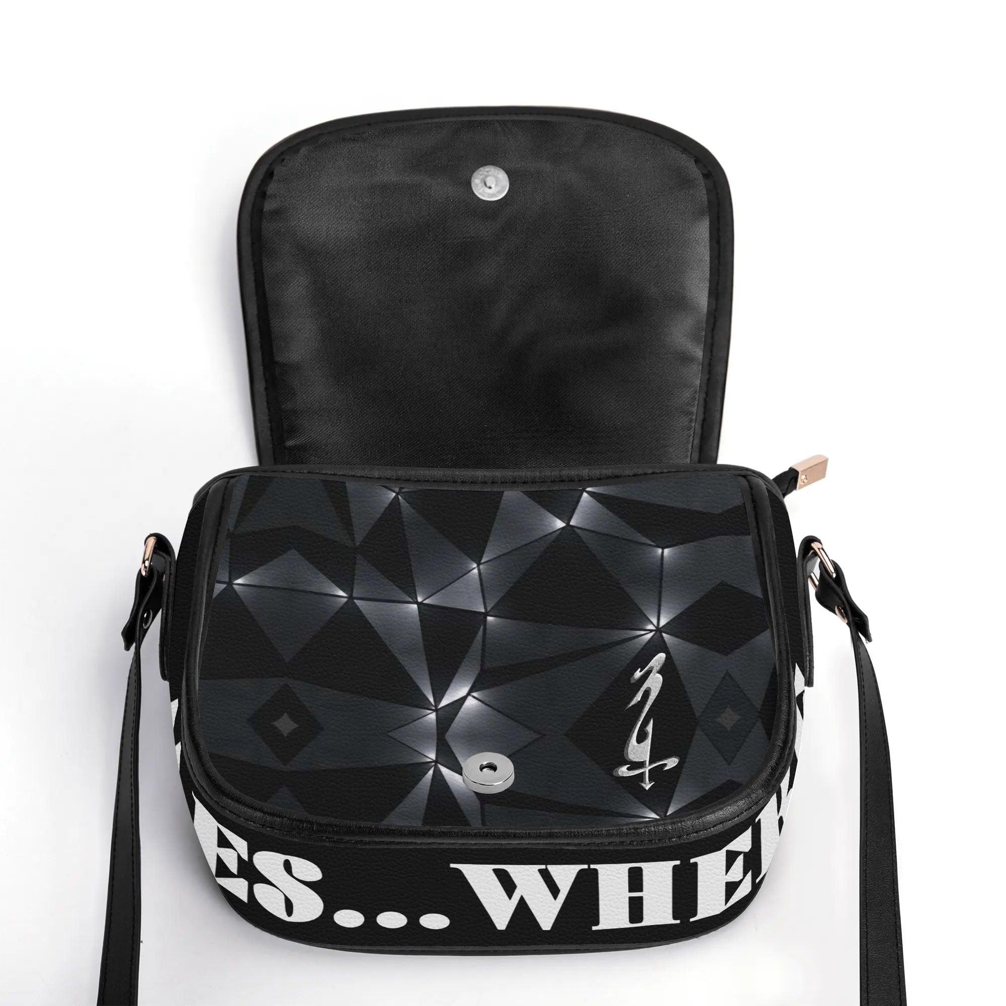 Women's Leather Saddle Bag
