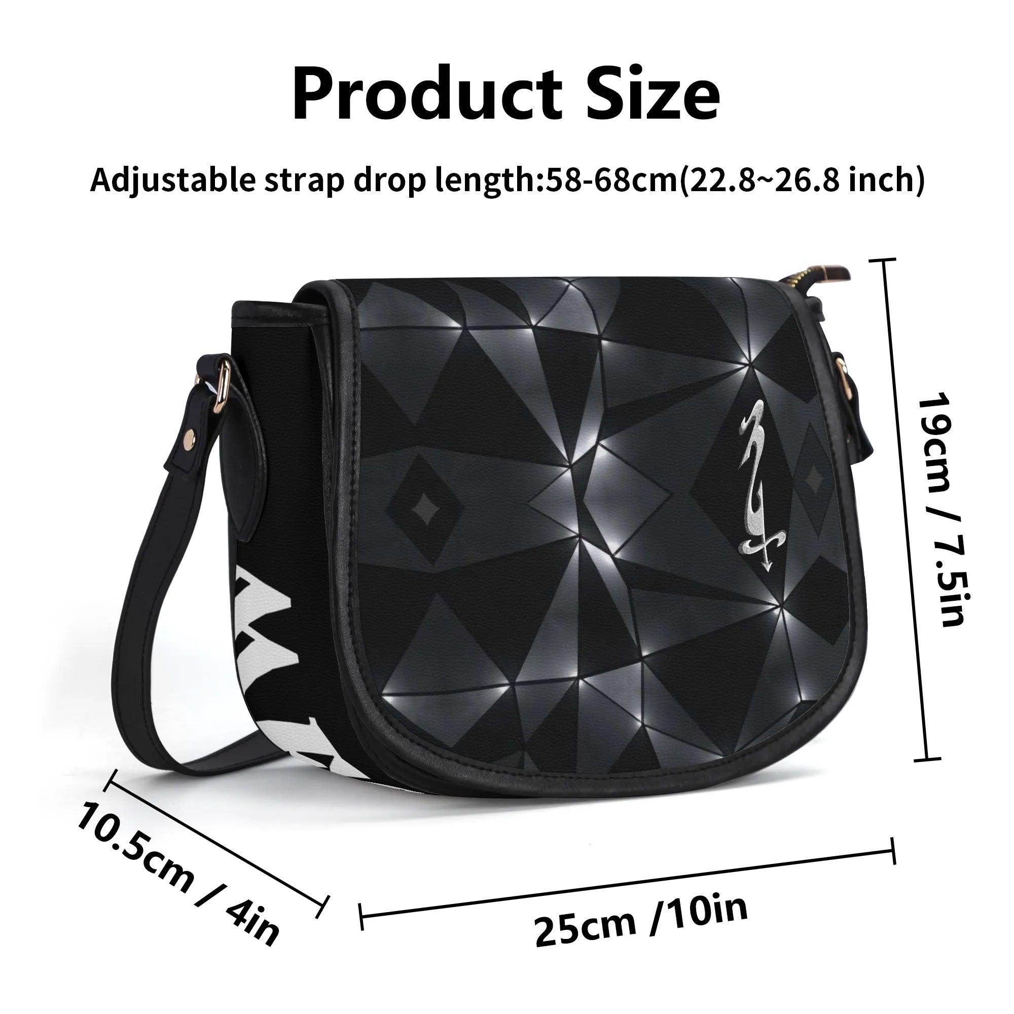 Women's Leather Saddle Bag