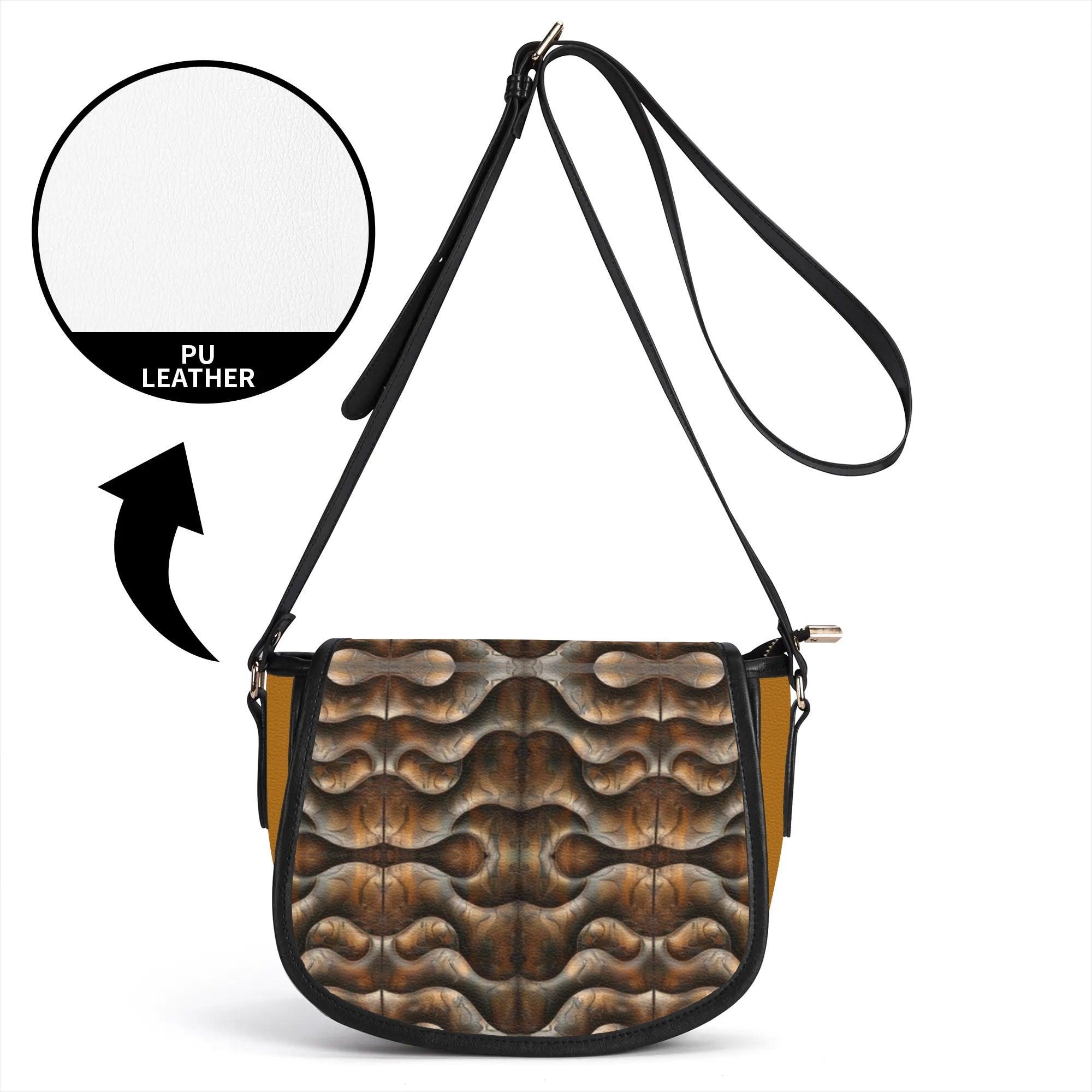 Women's Leather Saddle Bag