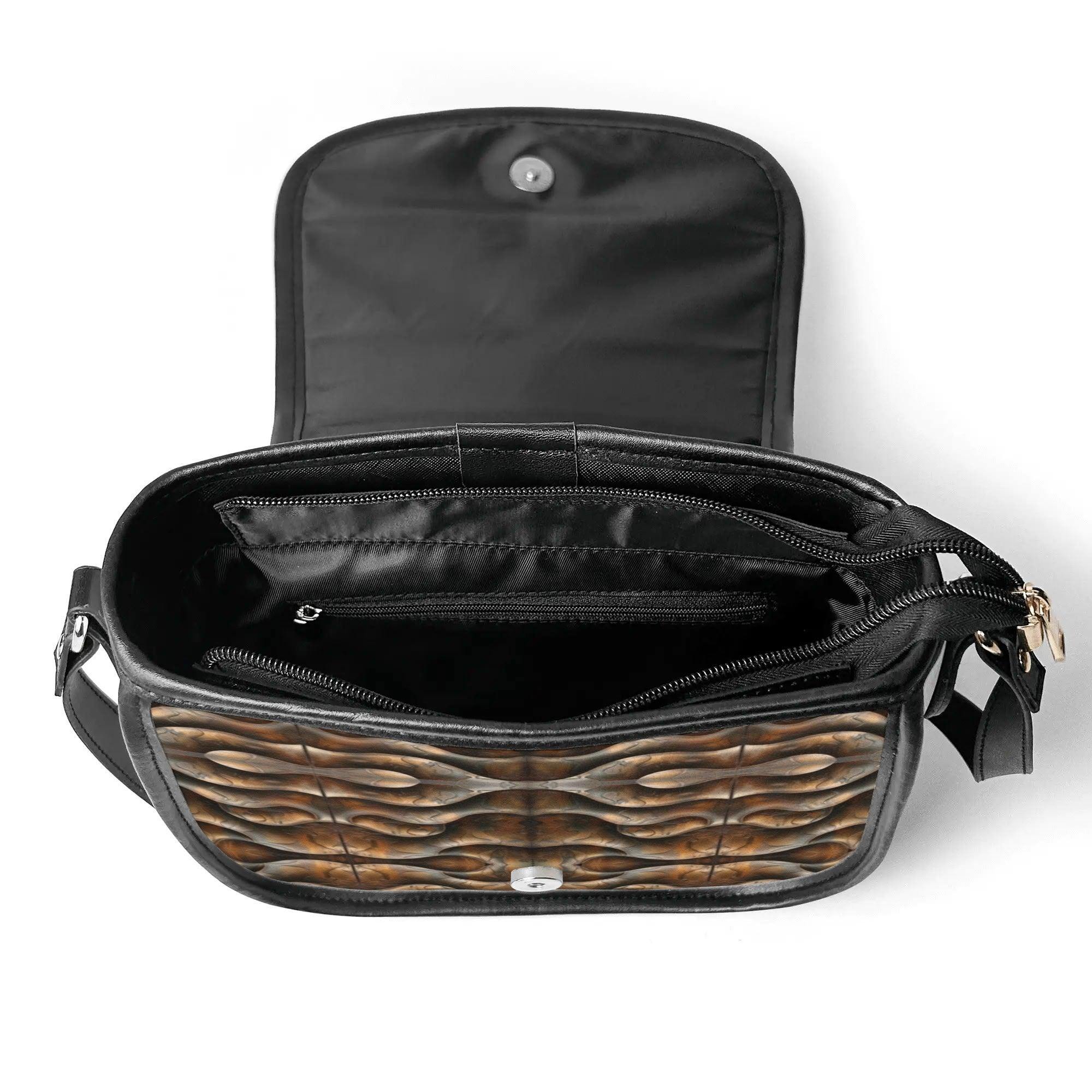 Women's Leather Saddle Bag