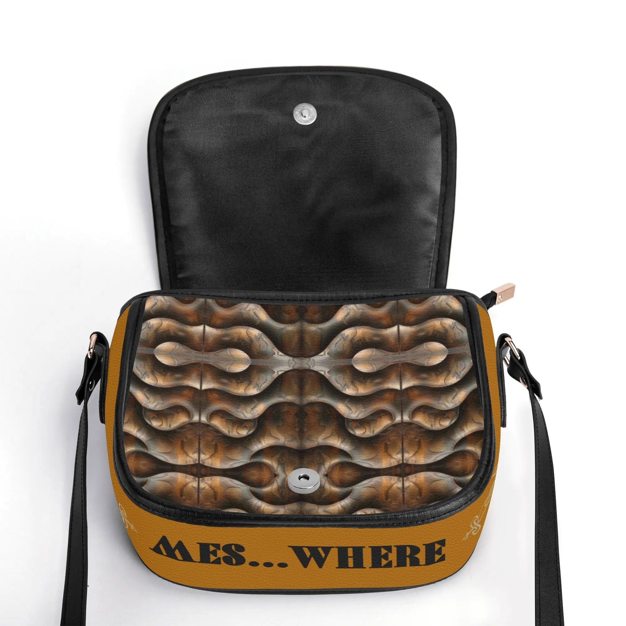 Women's Leather Saddle Bag