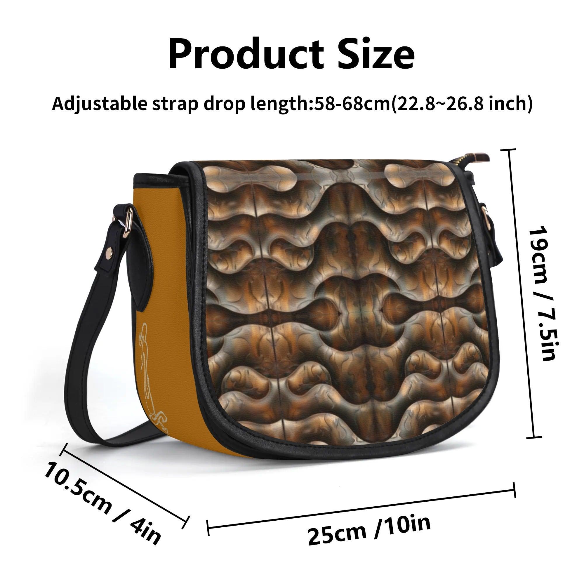 Women's Leather Saddle Bag