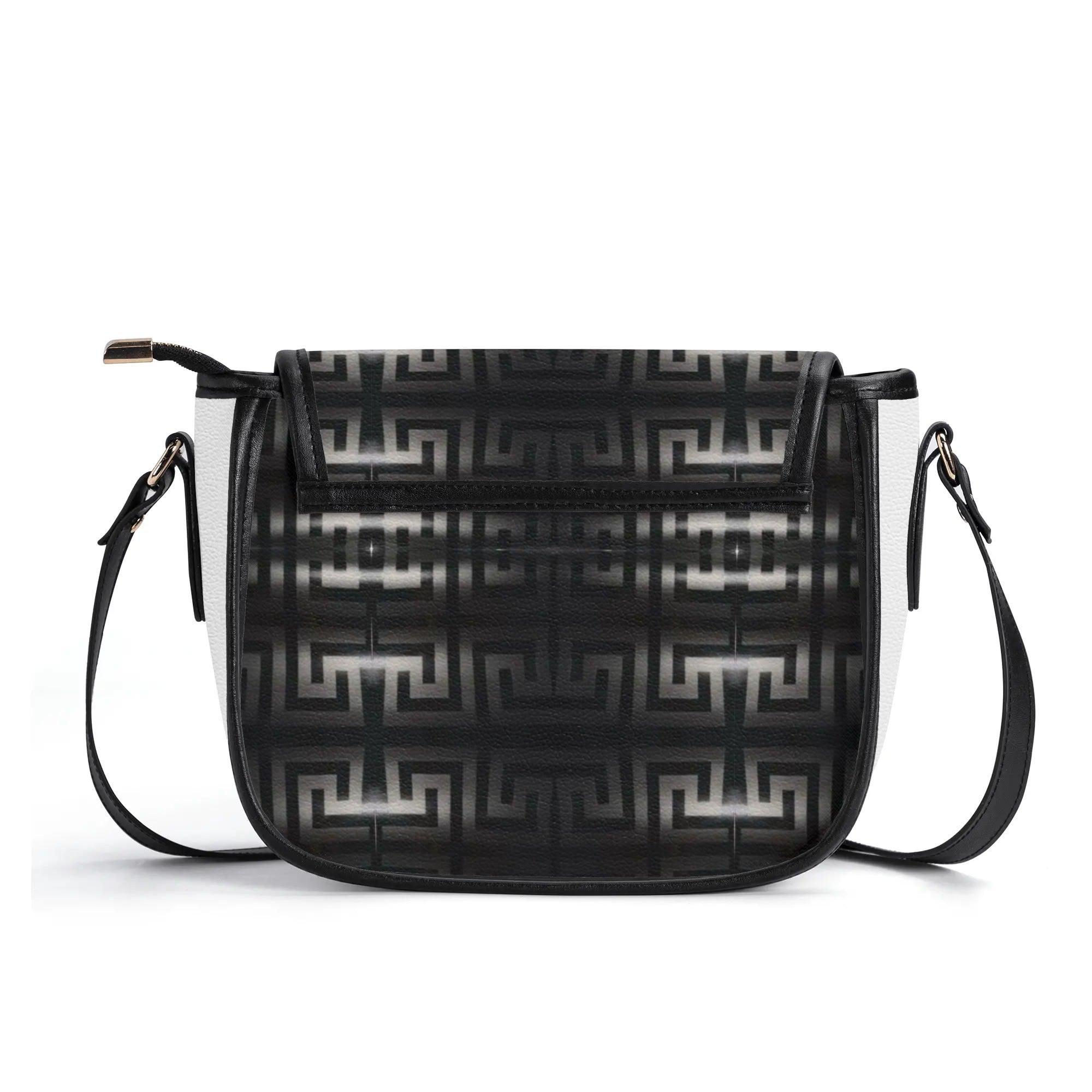 Women's Leather Saddle Bag - MES...Where