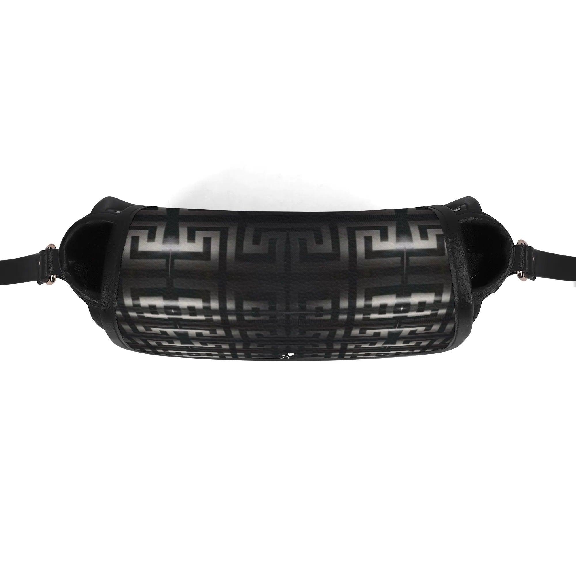 Women's Leather Saddle Bag - MES...Where
