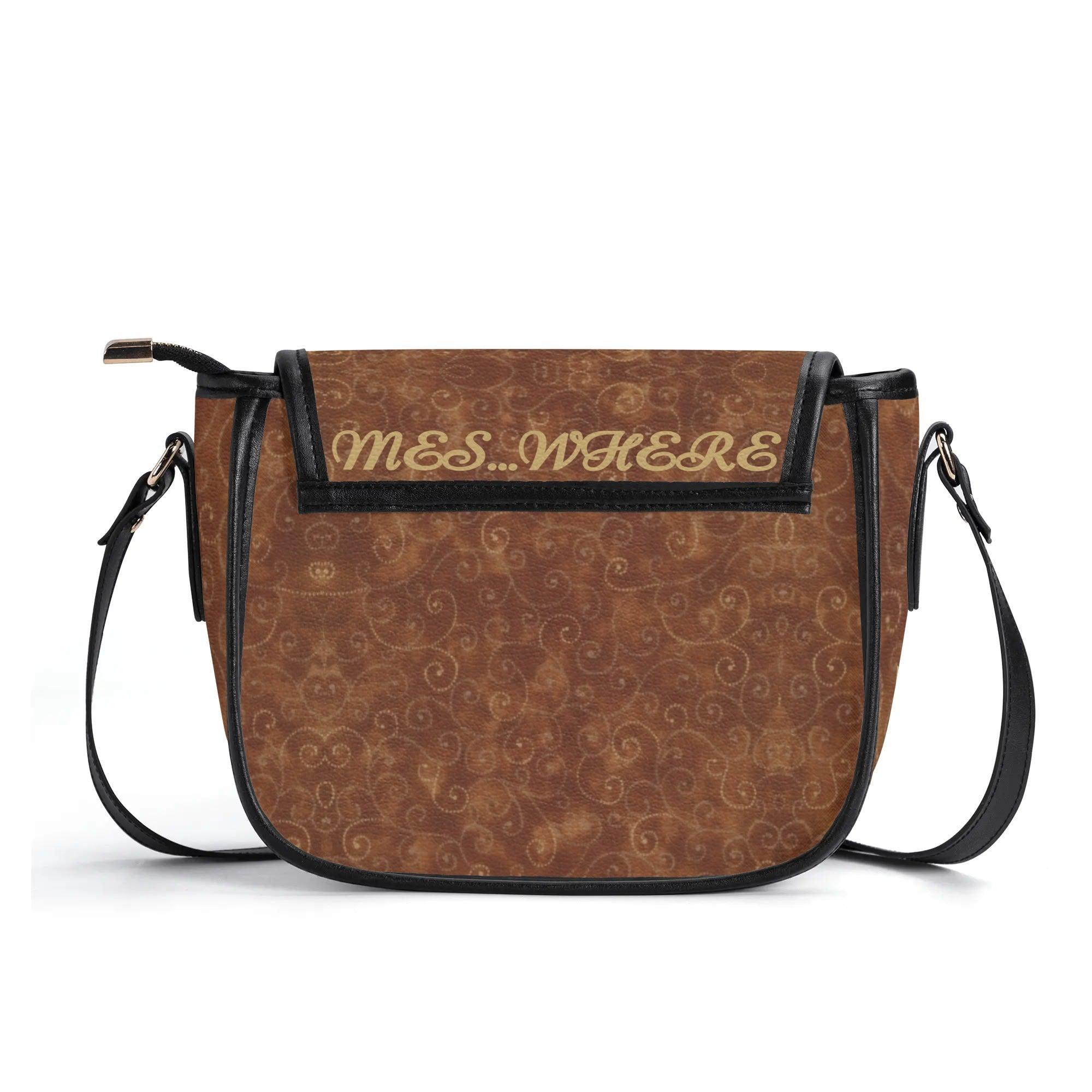 Women's Leather Saddle Bag