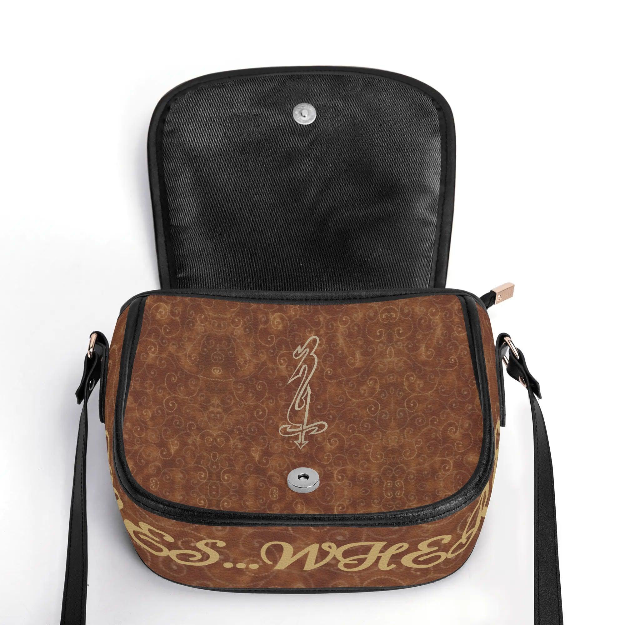 Women's Leather Saddle Bag