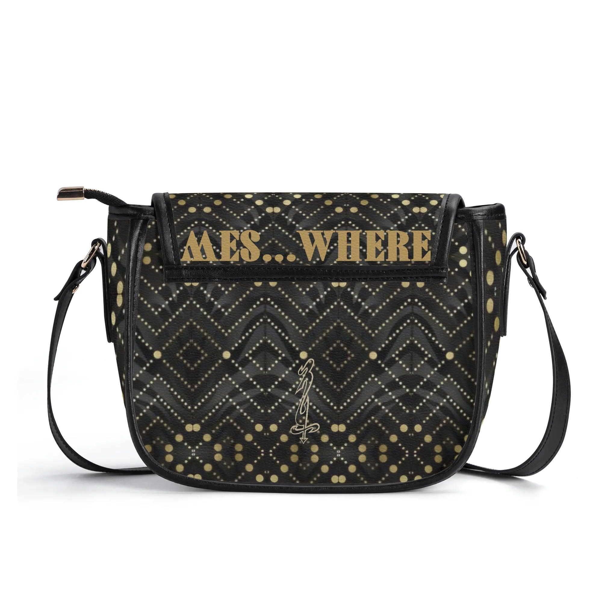 Women's Leather Saddle Bag