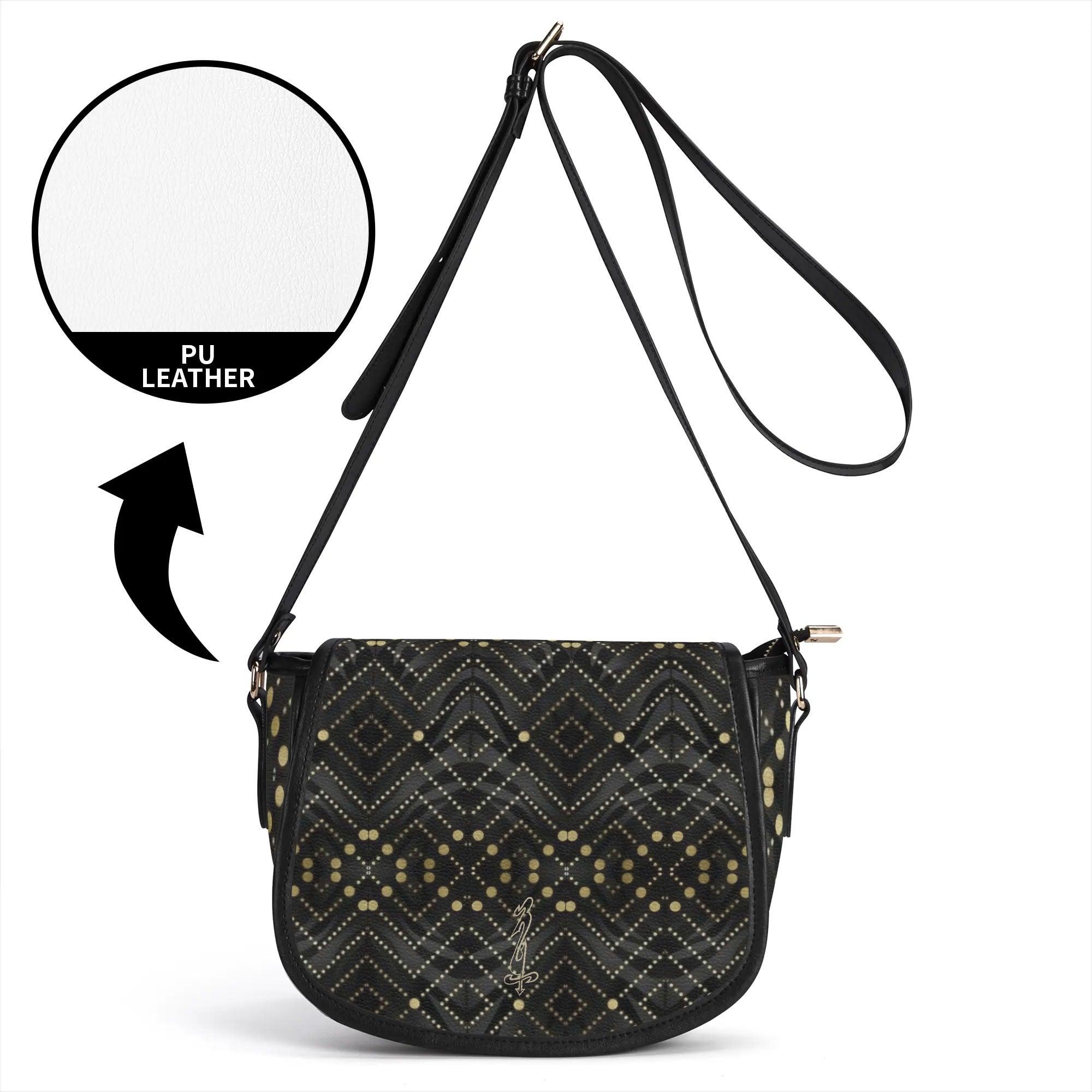 Women's Leather Saddle Bag