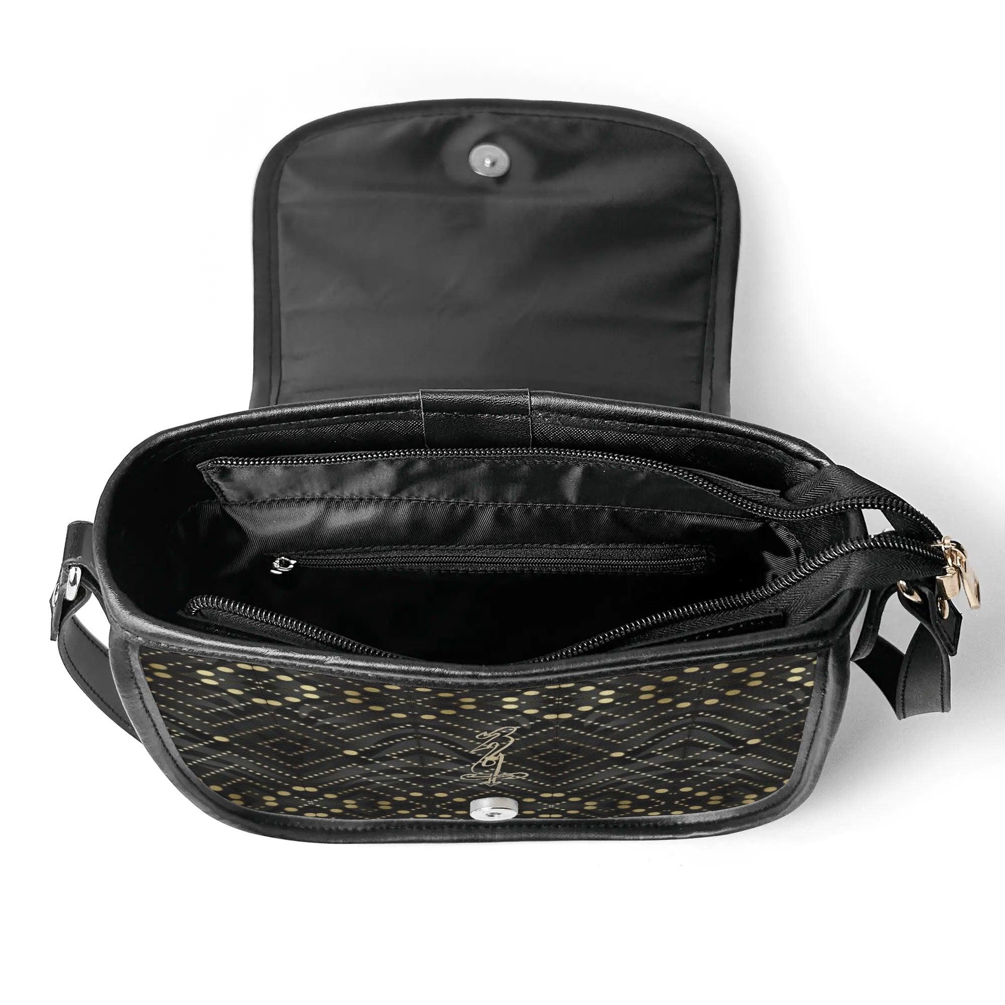 Women's Leather Saddle Bag