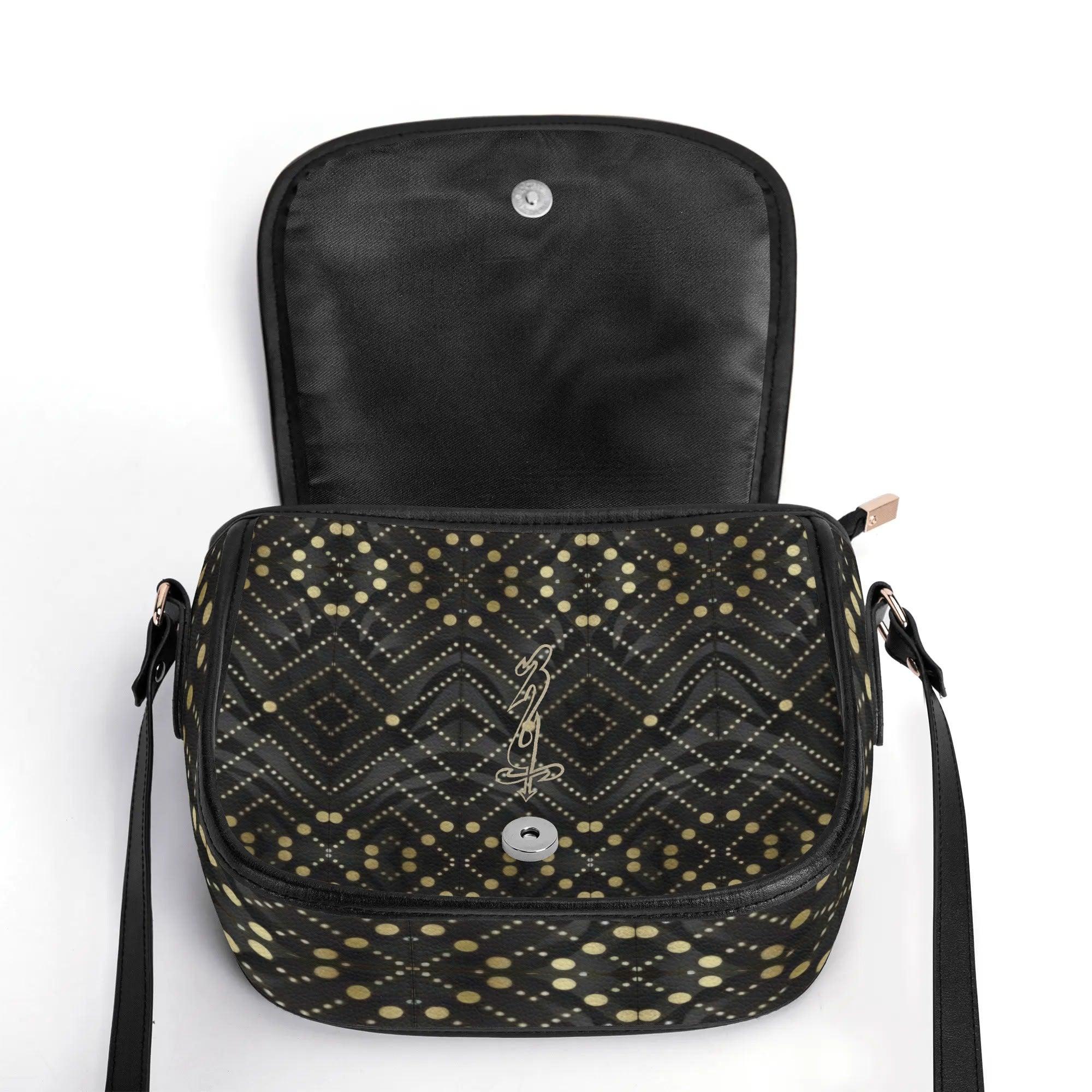 Women's Leather Saddle Bag