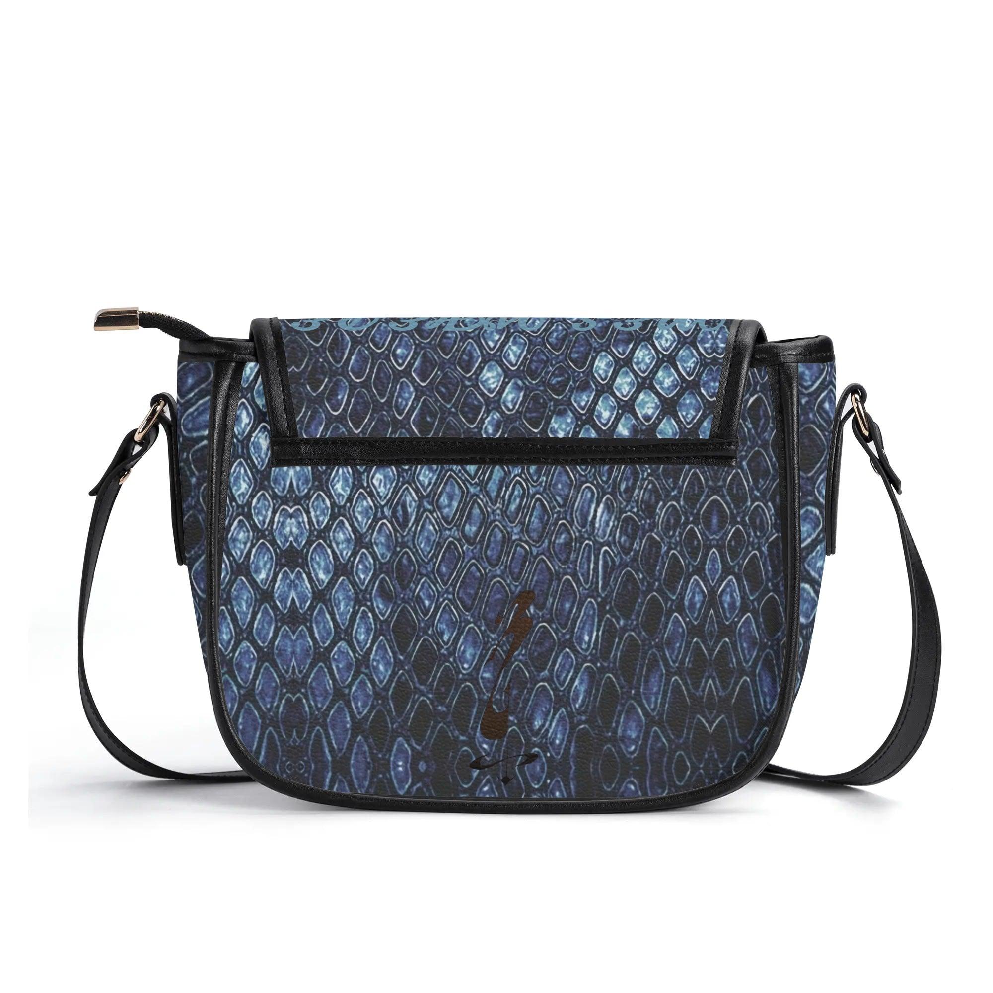 Women's Leather Saddle Bag - MES...Where