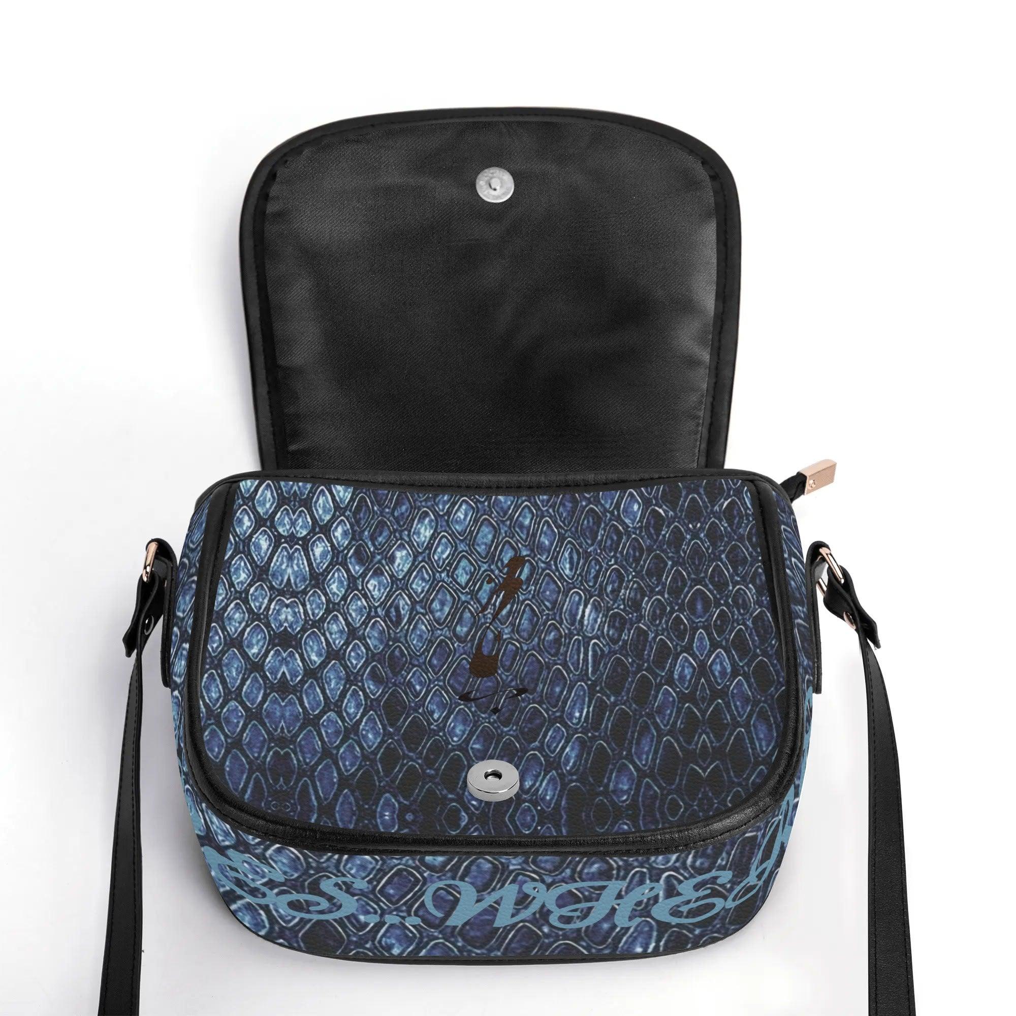 Women's Leather Saddle Bag - MES...Where