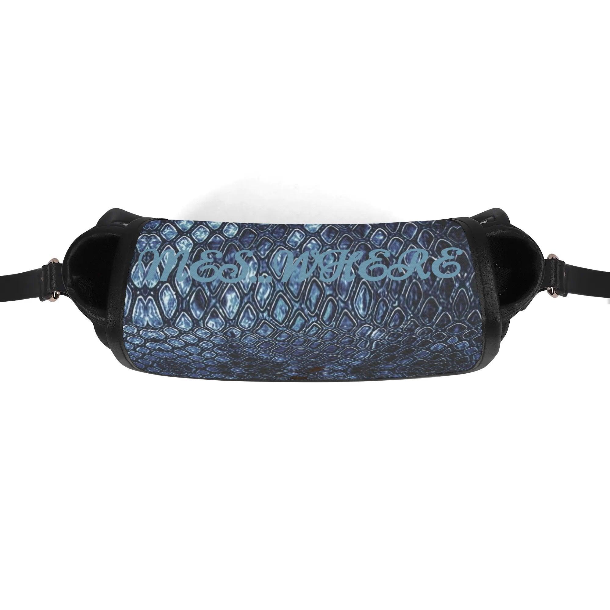 Women's Leather Saddle Bag - MES...Where