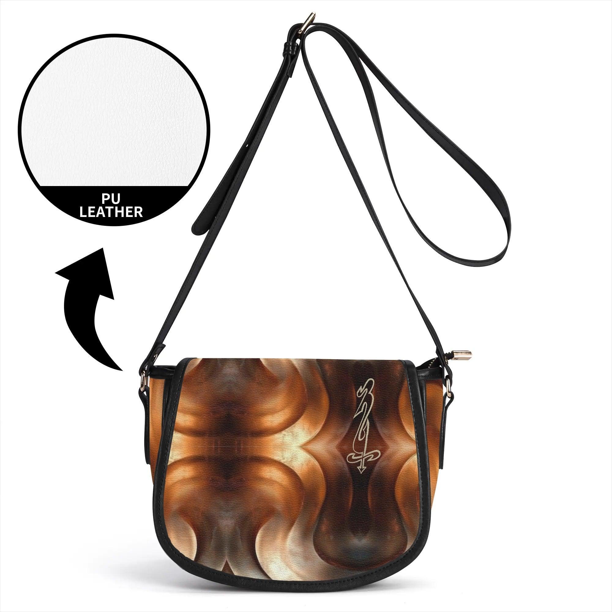 Women's Leather Saddle Bag