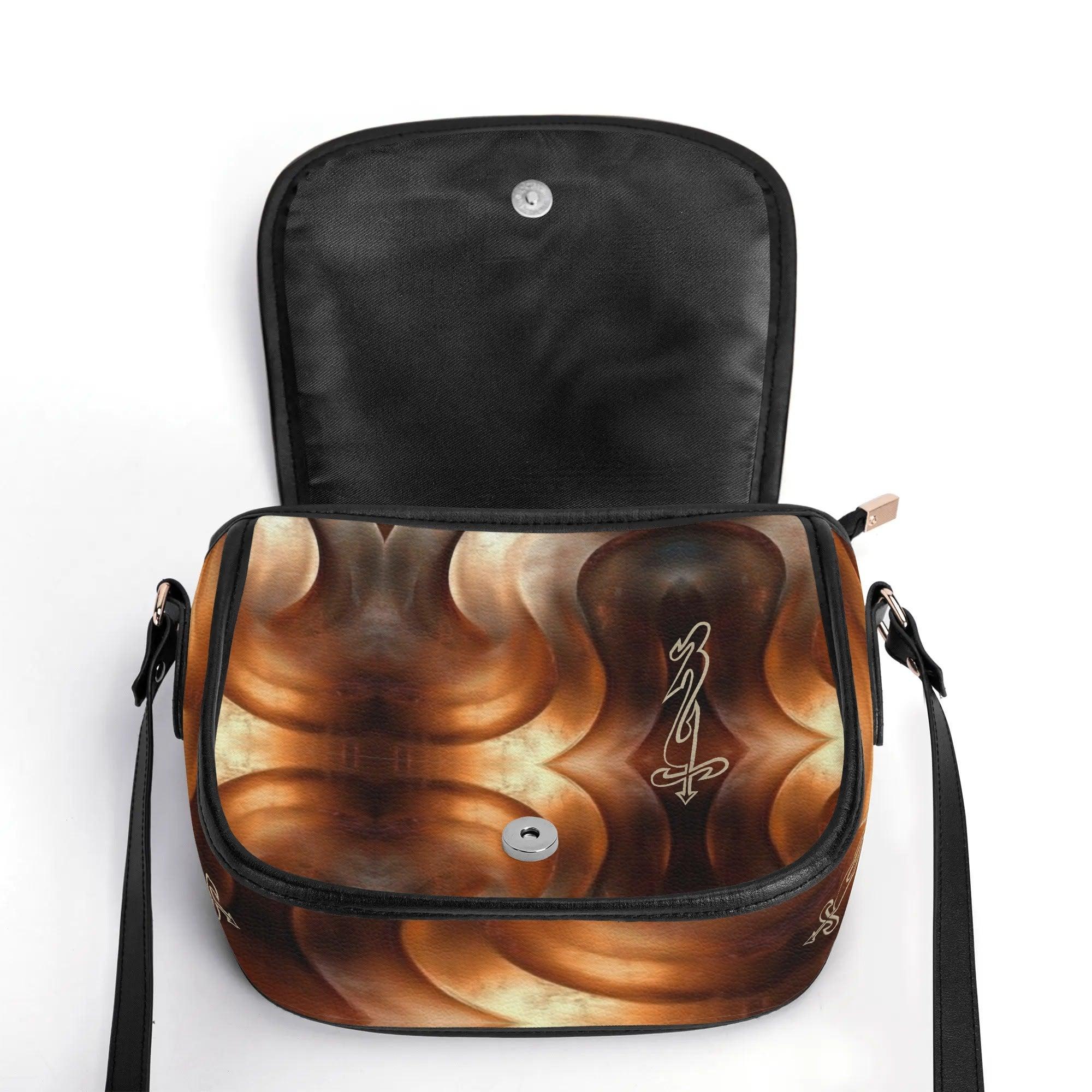 Women's Leather Saddle Bag