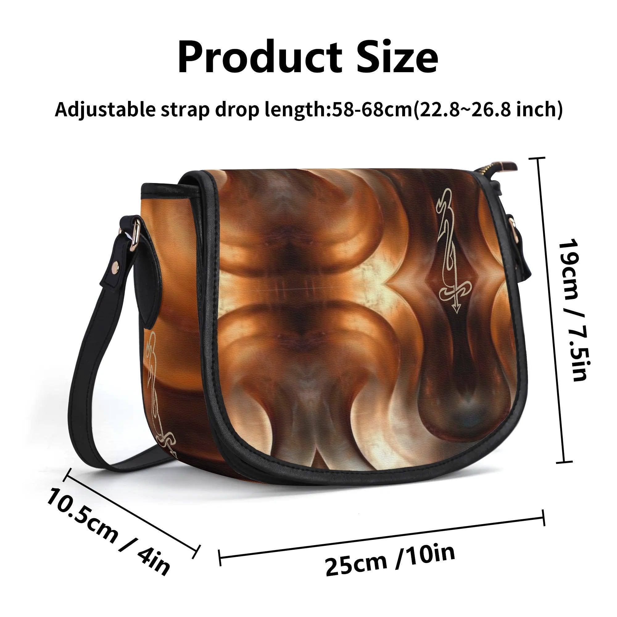 Women's Leather Saddle Bag