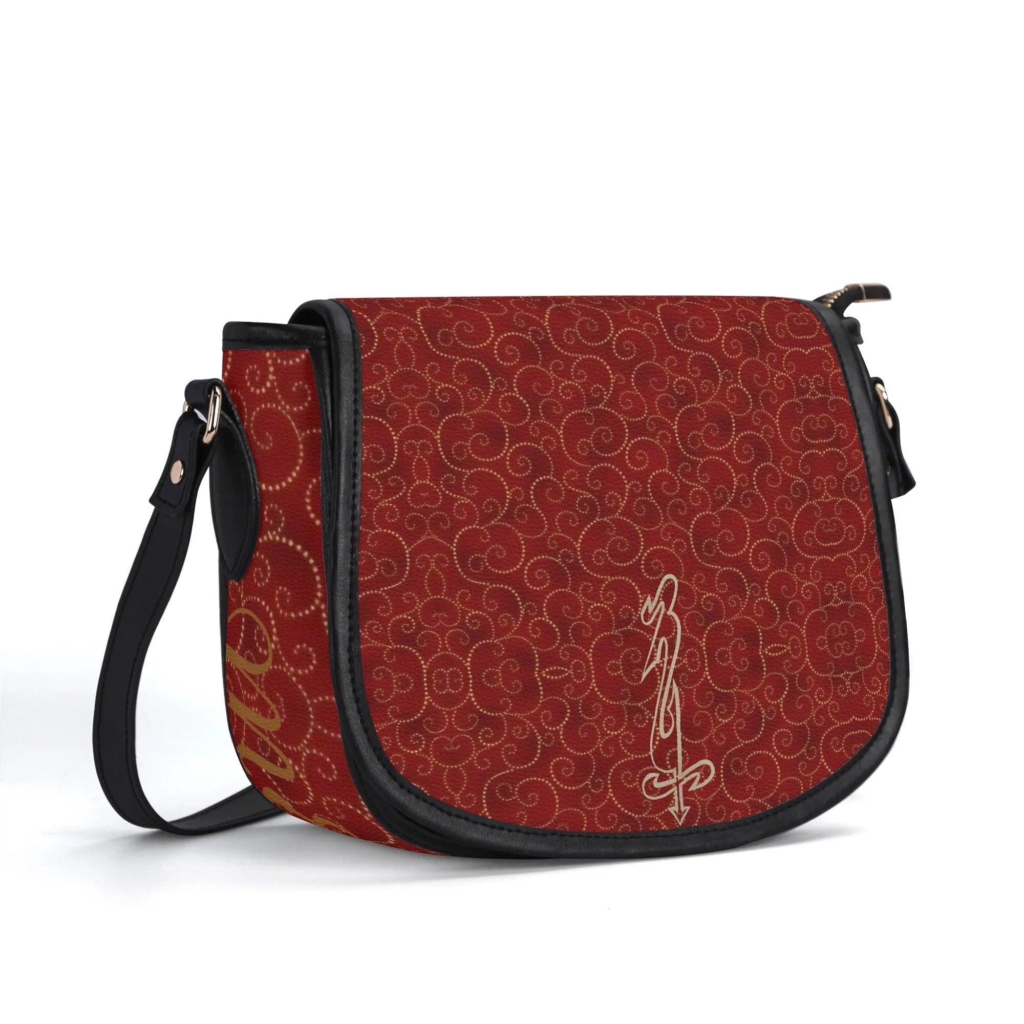 Women's Leather Saddle Bag