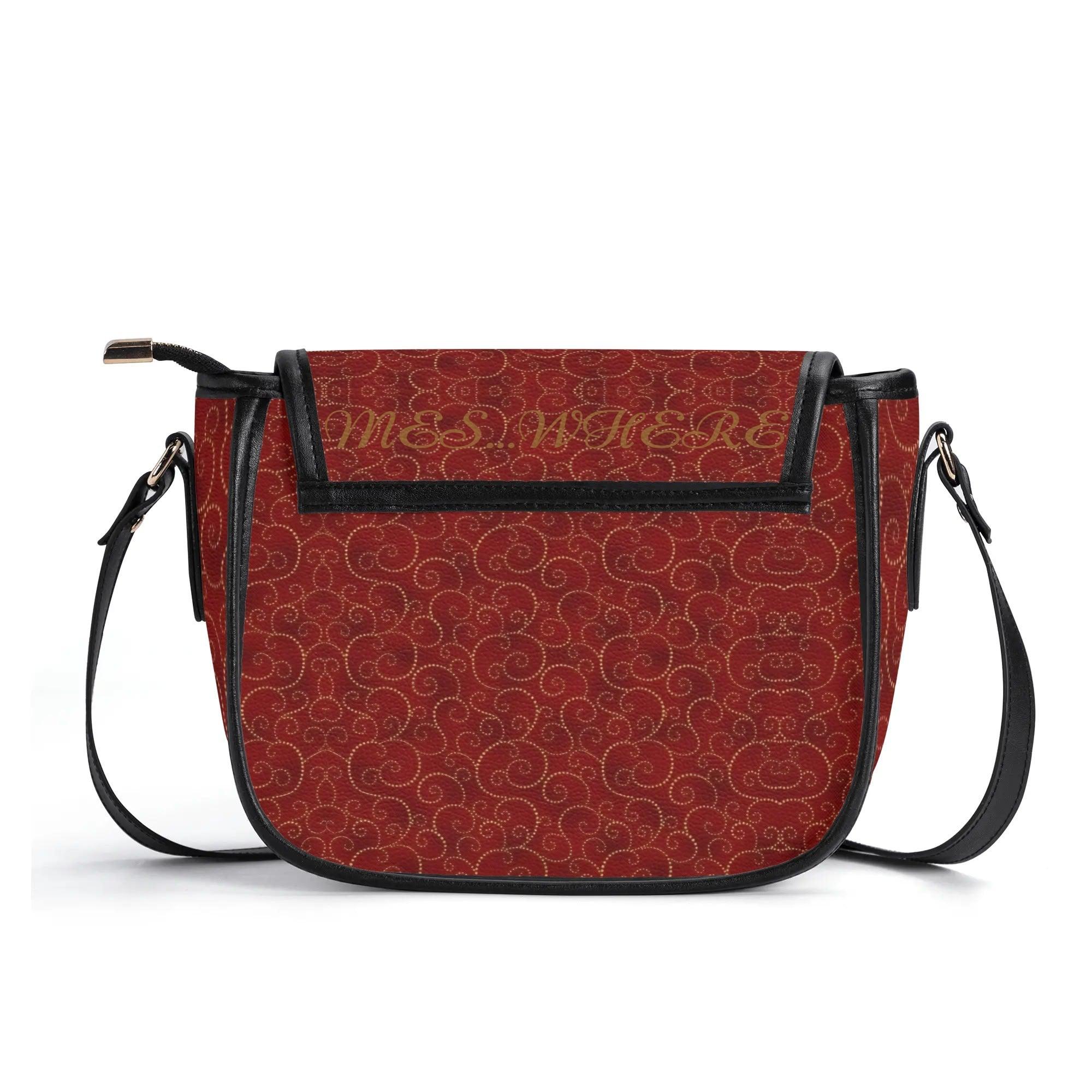 Women's Leather Saddle Bag