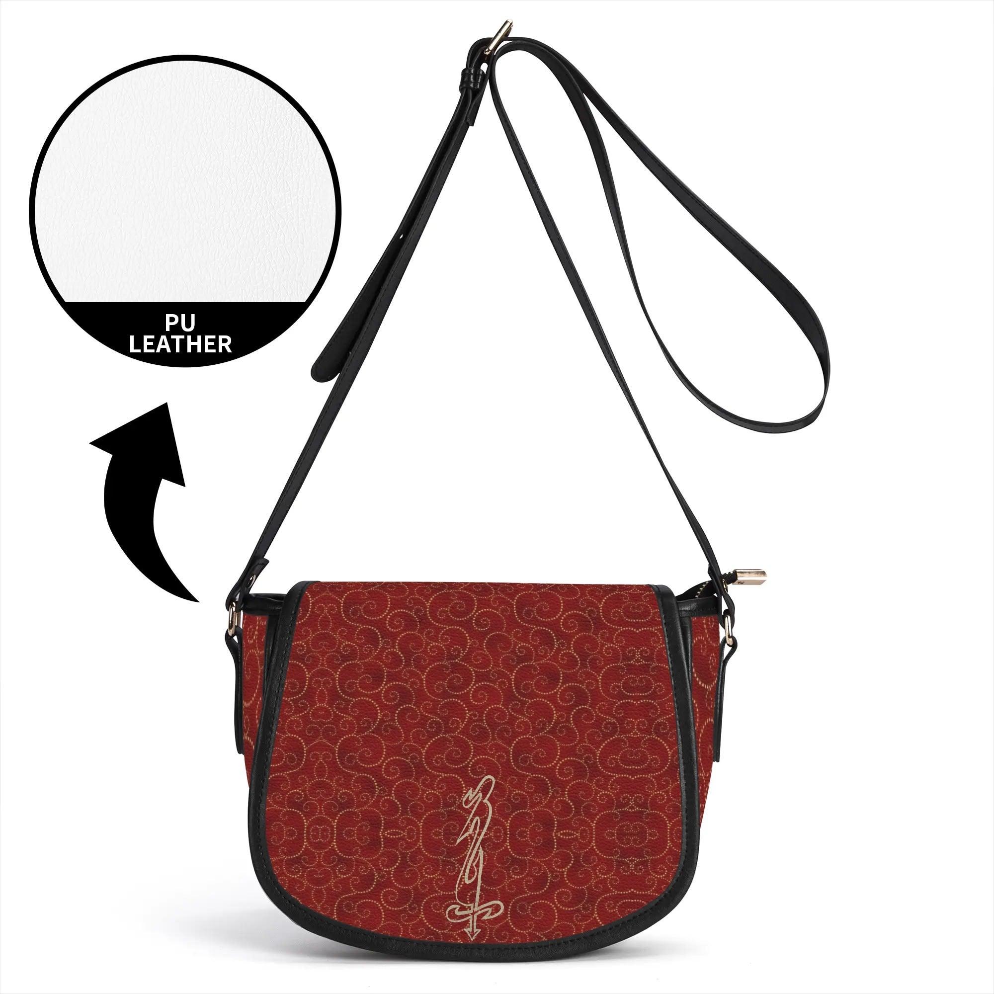 Women's Leather Saddle Bag
