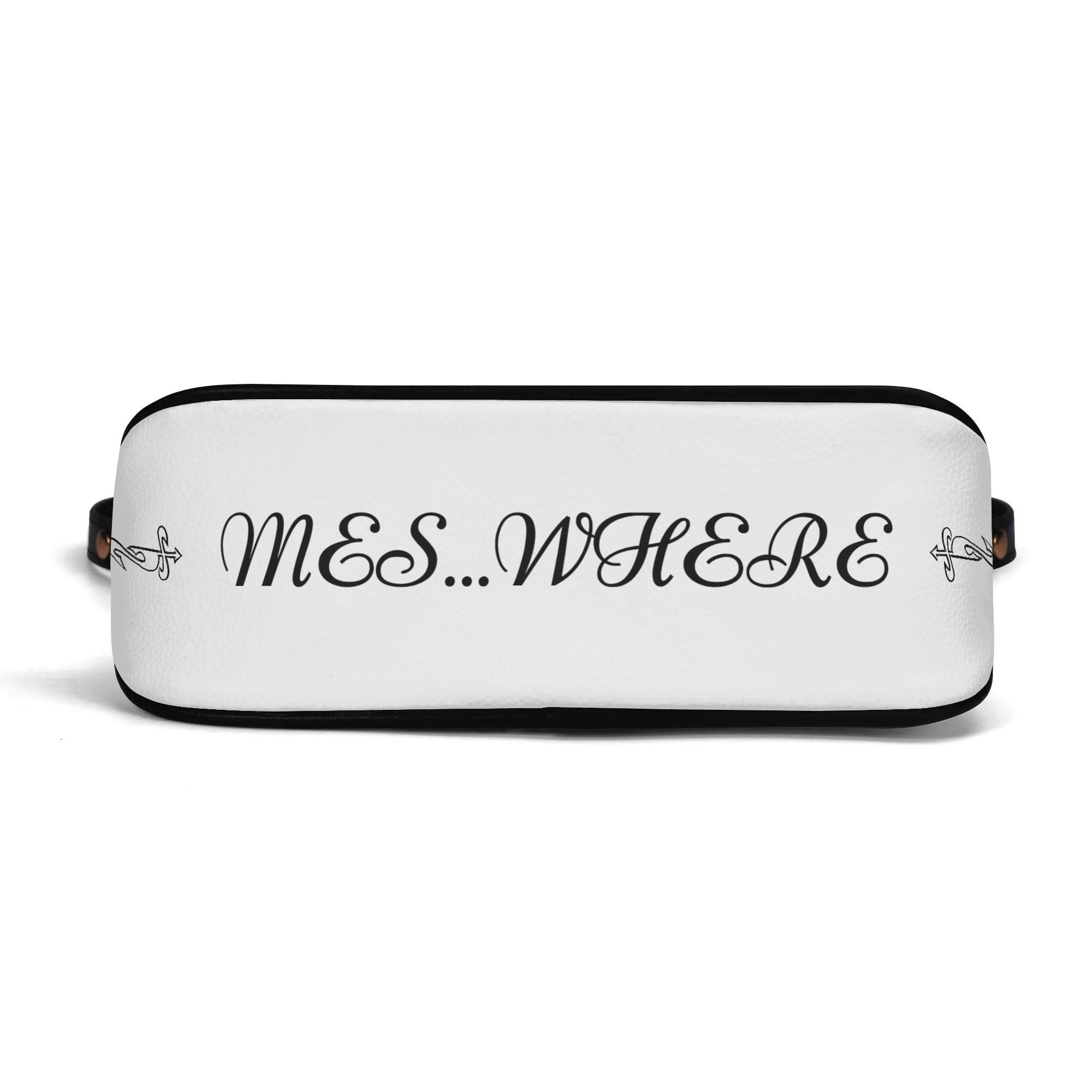 Women's Shoulder Bag With Chain Decoration - MES...Where