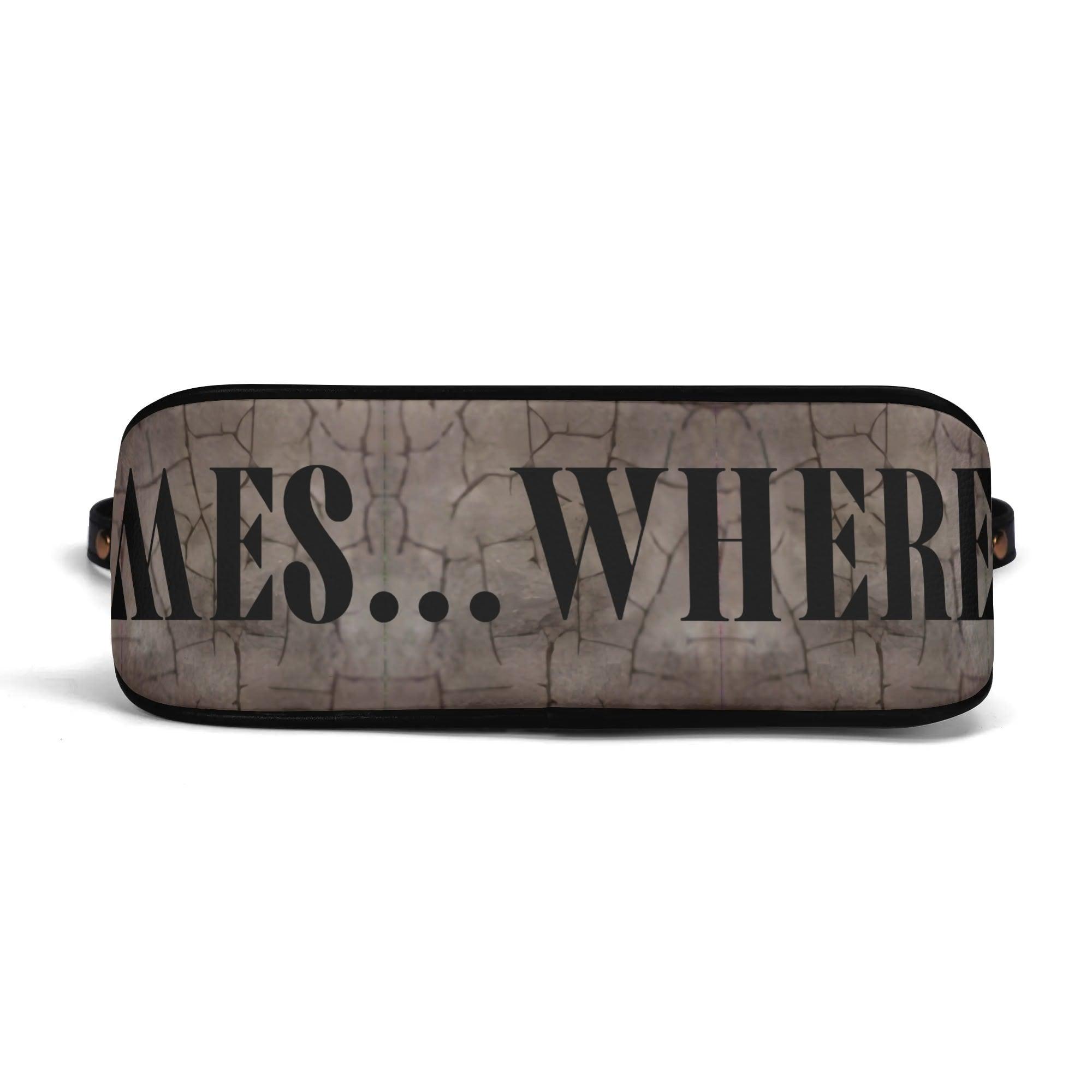Women's Shoulder Bag With Chain Decoration - MES...Where