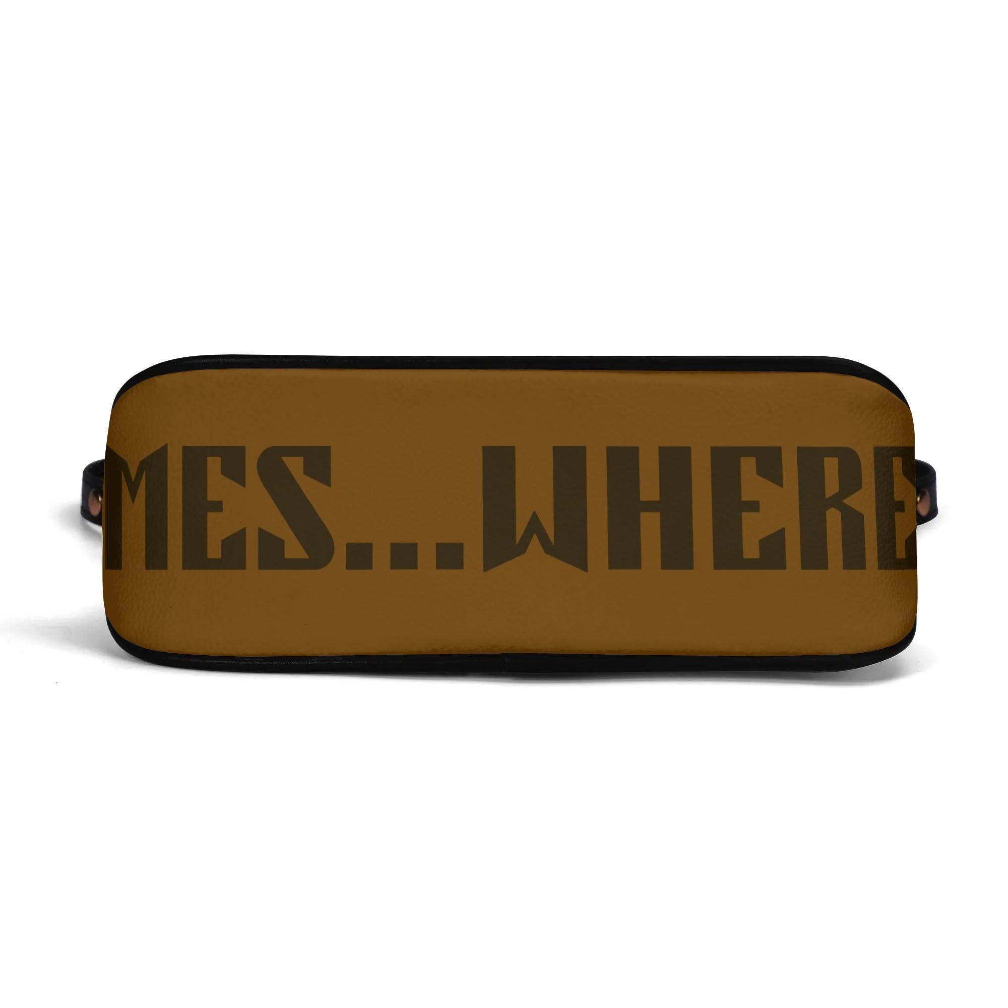 Women's Shoulder Bag With Chain Decoration - MES...Where