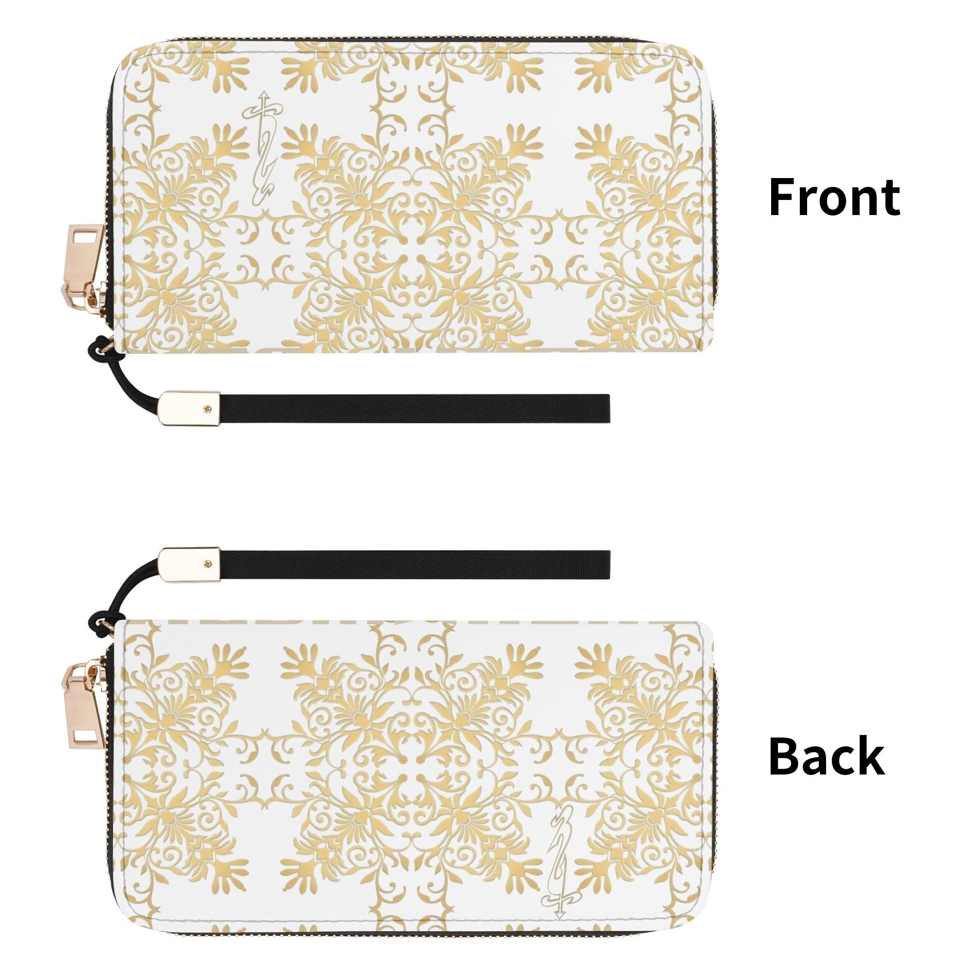 Clutch Leather Zipper Wallet - MES...Where