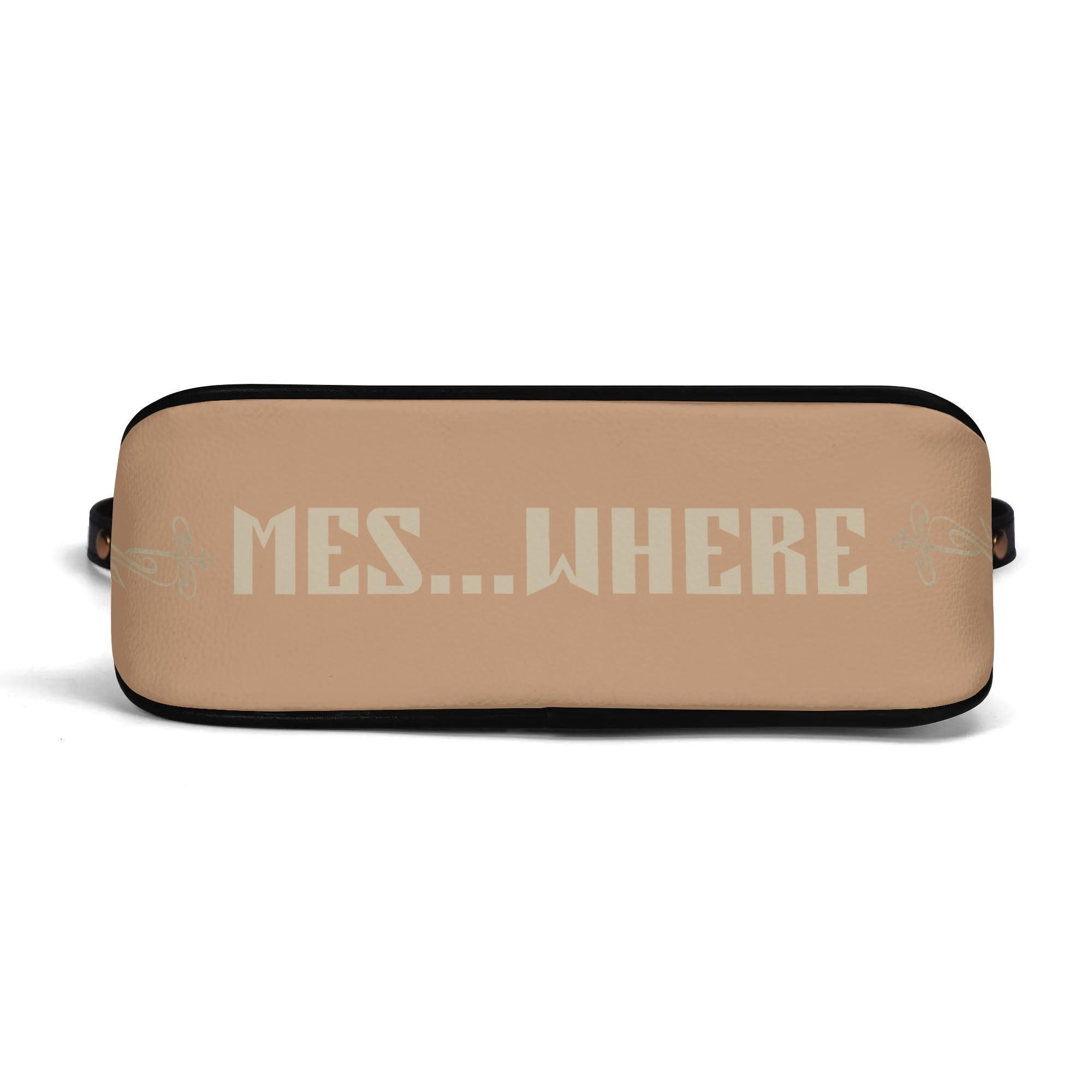 Women's Shoulder Bag With Chain Decoration - MES...Where