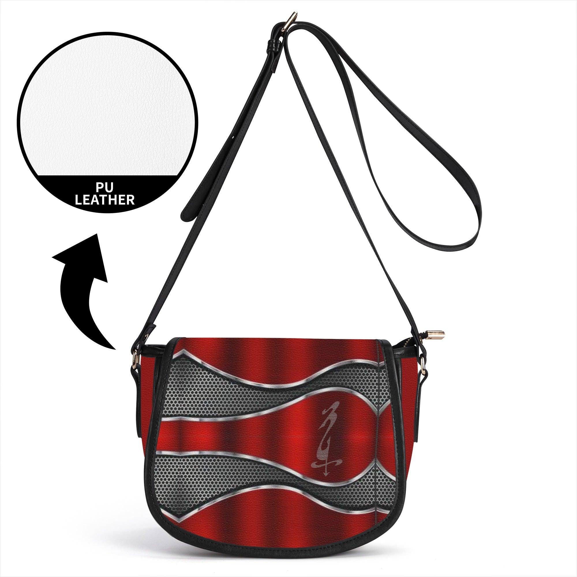 Women's Leather Saddle Bag - MES...Where