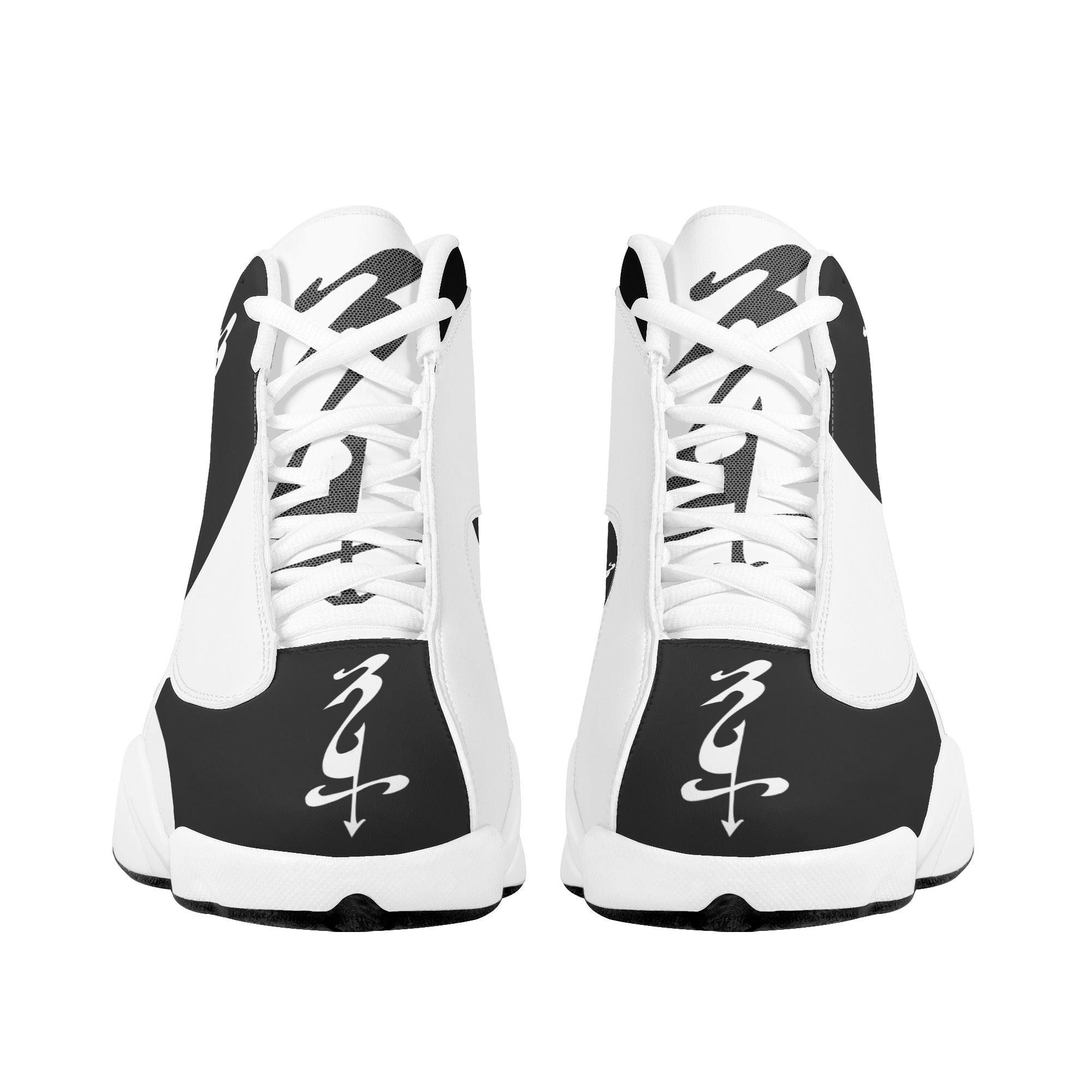 MES...Where III ~ Men's White Soles Basketball Shoes - MES...Where