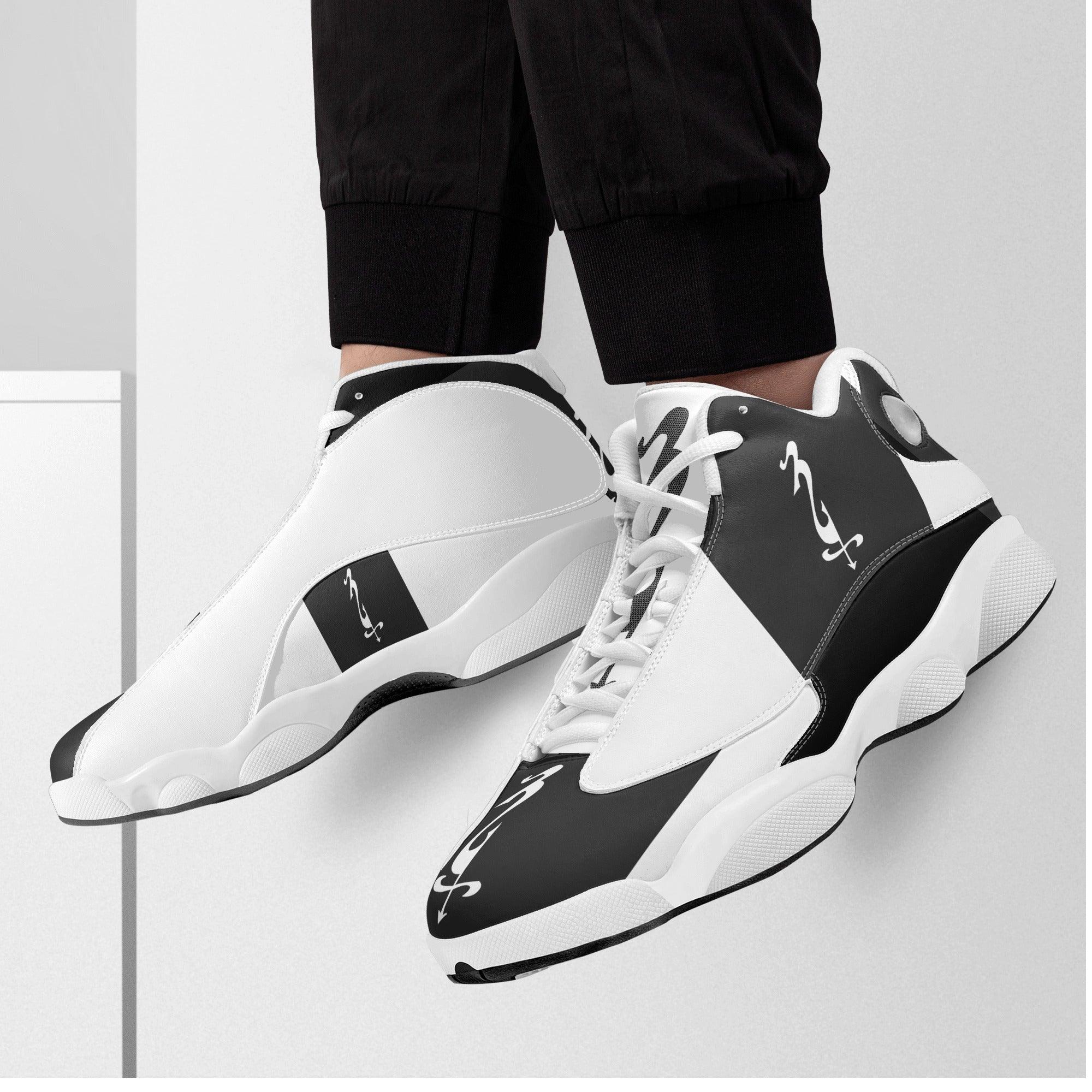 MES...Where III ~ Men's White Soles Basketball Shoes - MES...Where