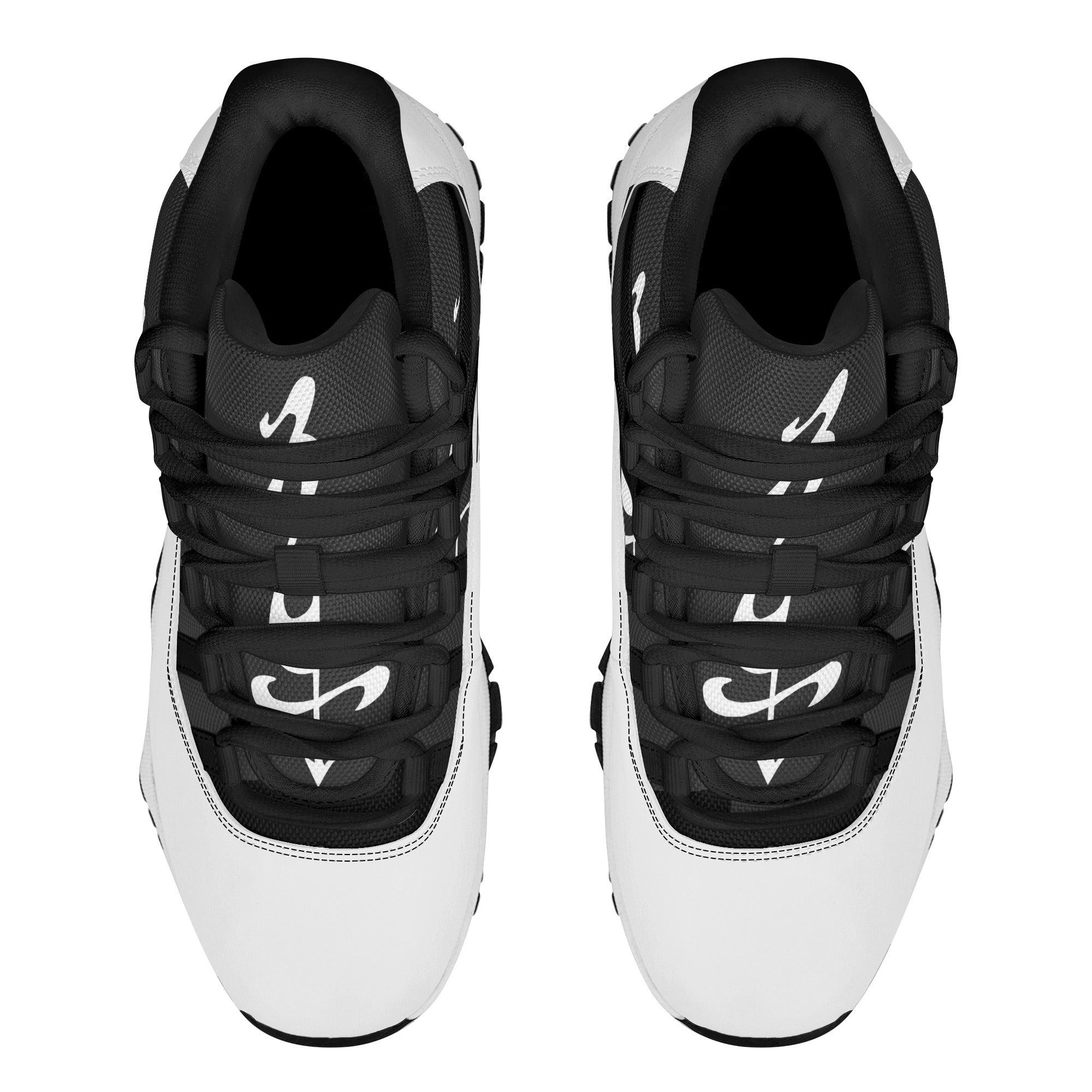 The Run Around ~ Women's Upgraded High Top Retro Basketball Sneakers - MES...Where